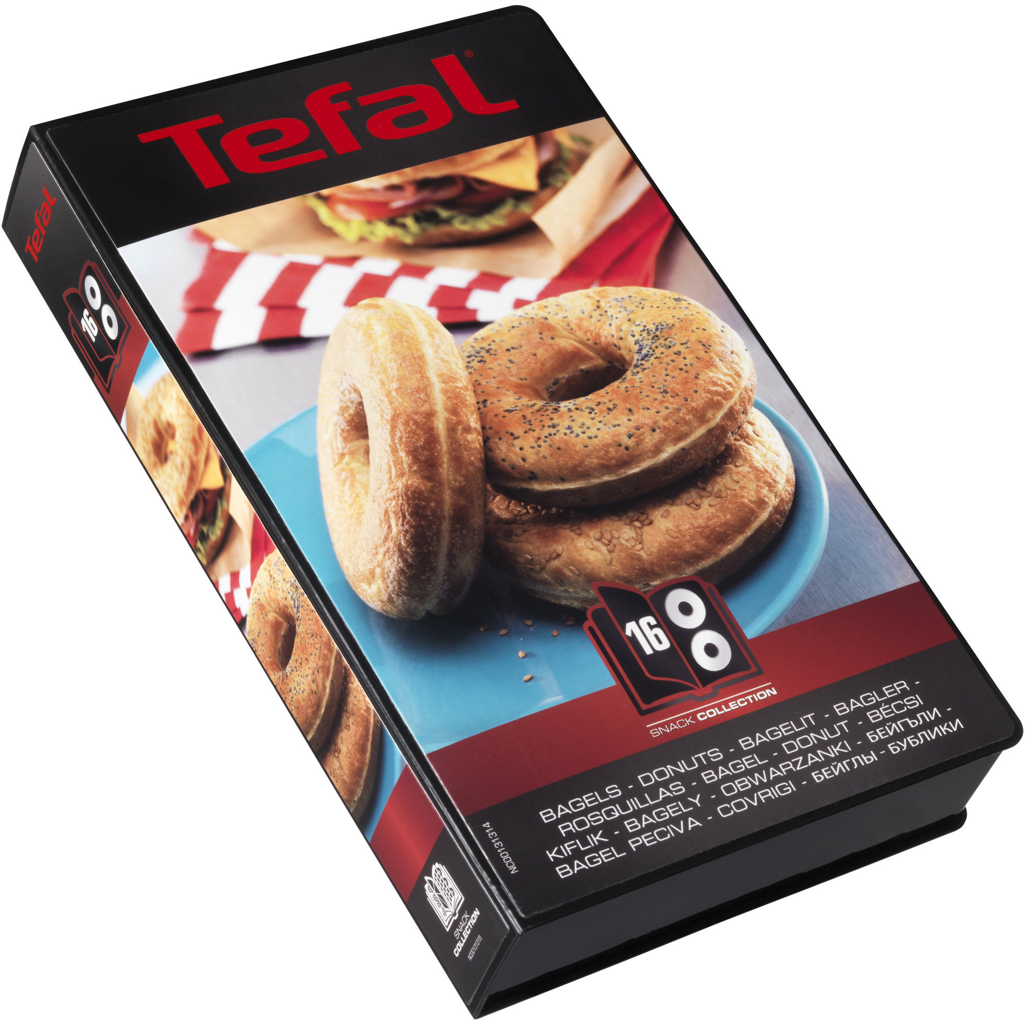Snack Collection Plader: Bagels   Donuts (16) fra Tefal