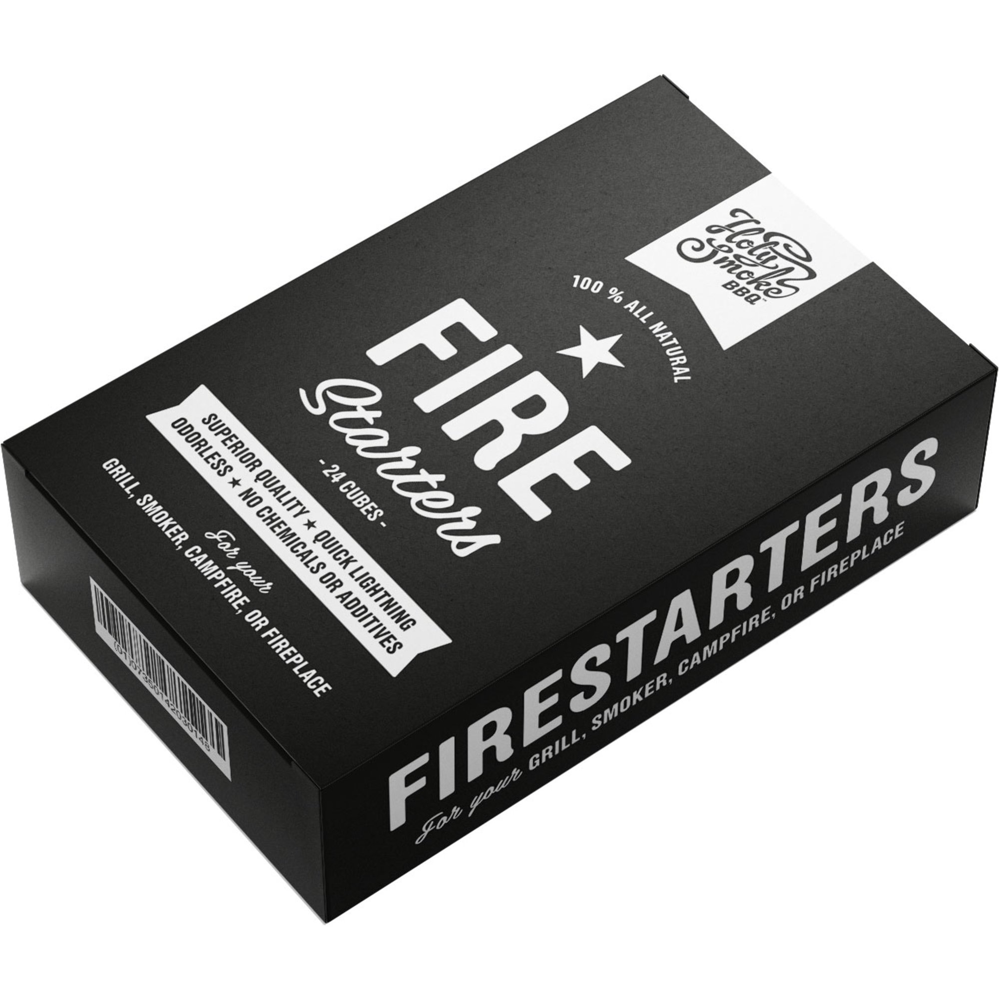 Optændingsblokke 24 Stk. fra Holy Smoke Bbq