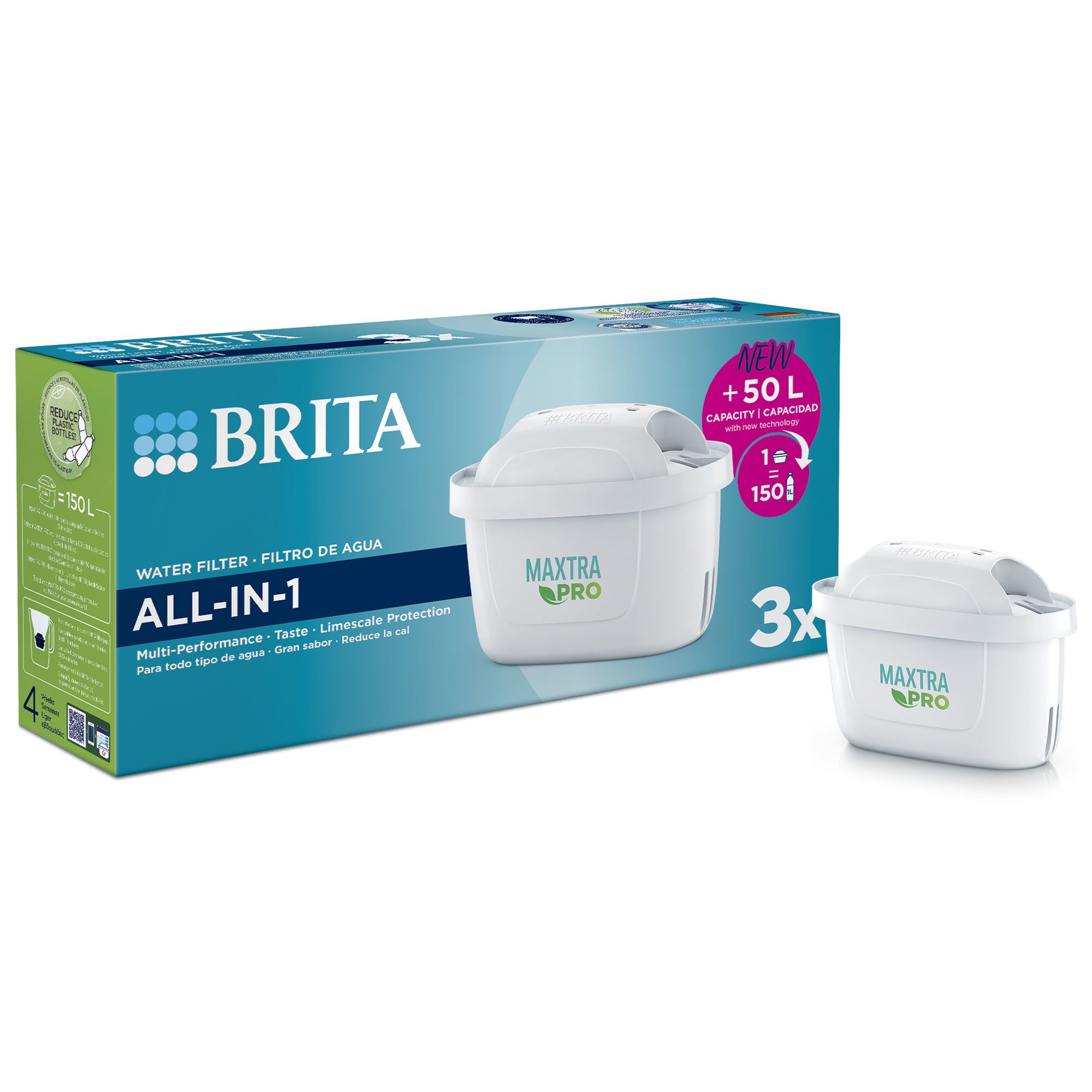 Maxtra Pro All In 1 Filter, 3 Pak fra Brita