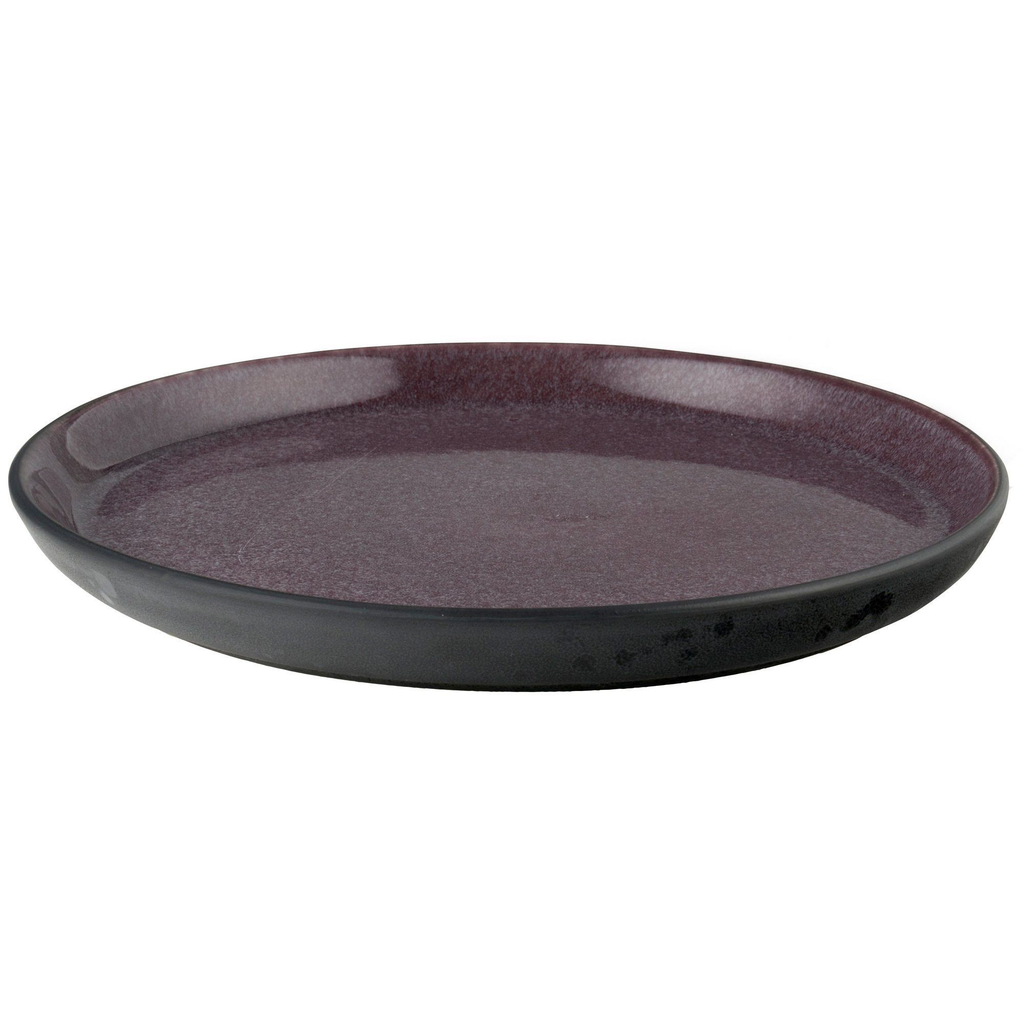 Gastro Tallerken 21 Cm Sort Lilla fra Bitz