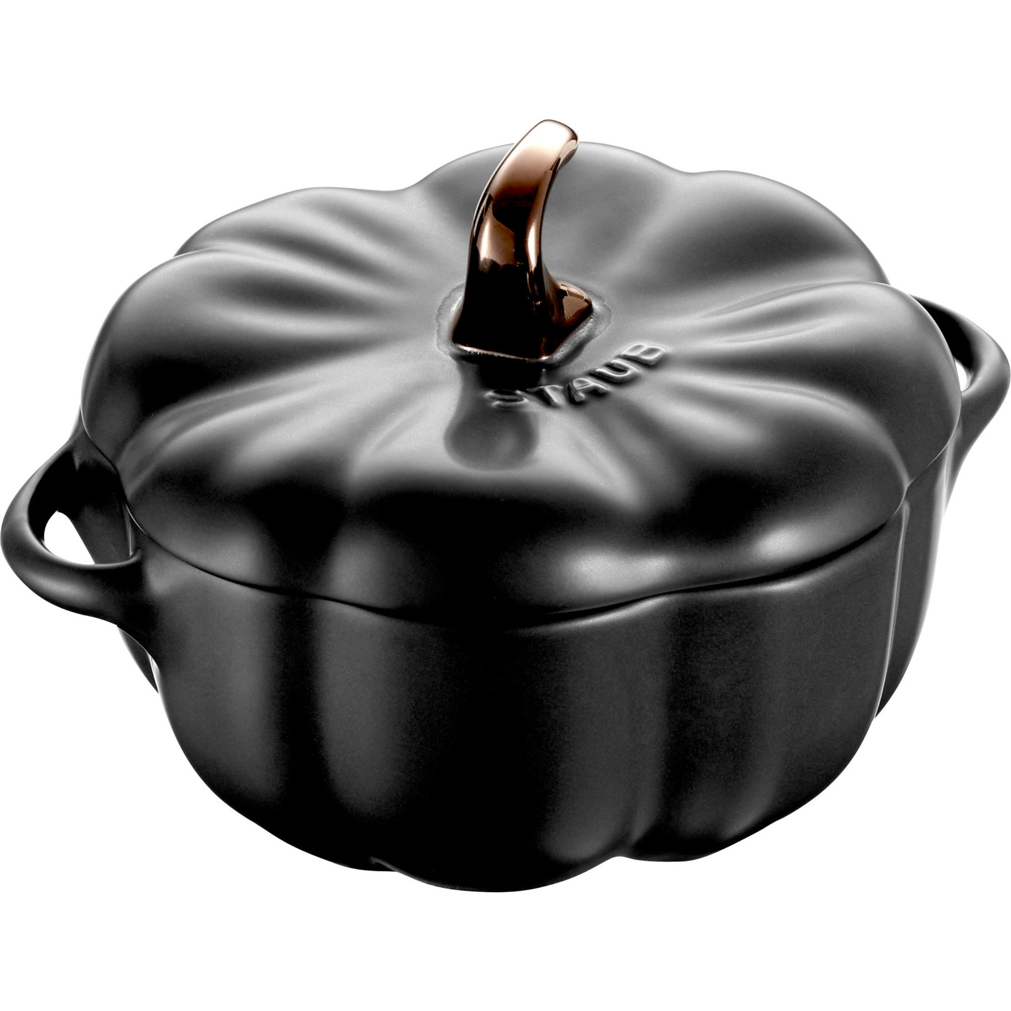 Græskar Cocotte Mat Sort 0,5 Liter fra Staub