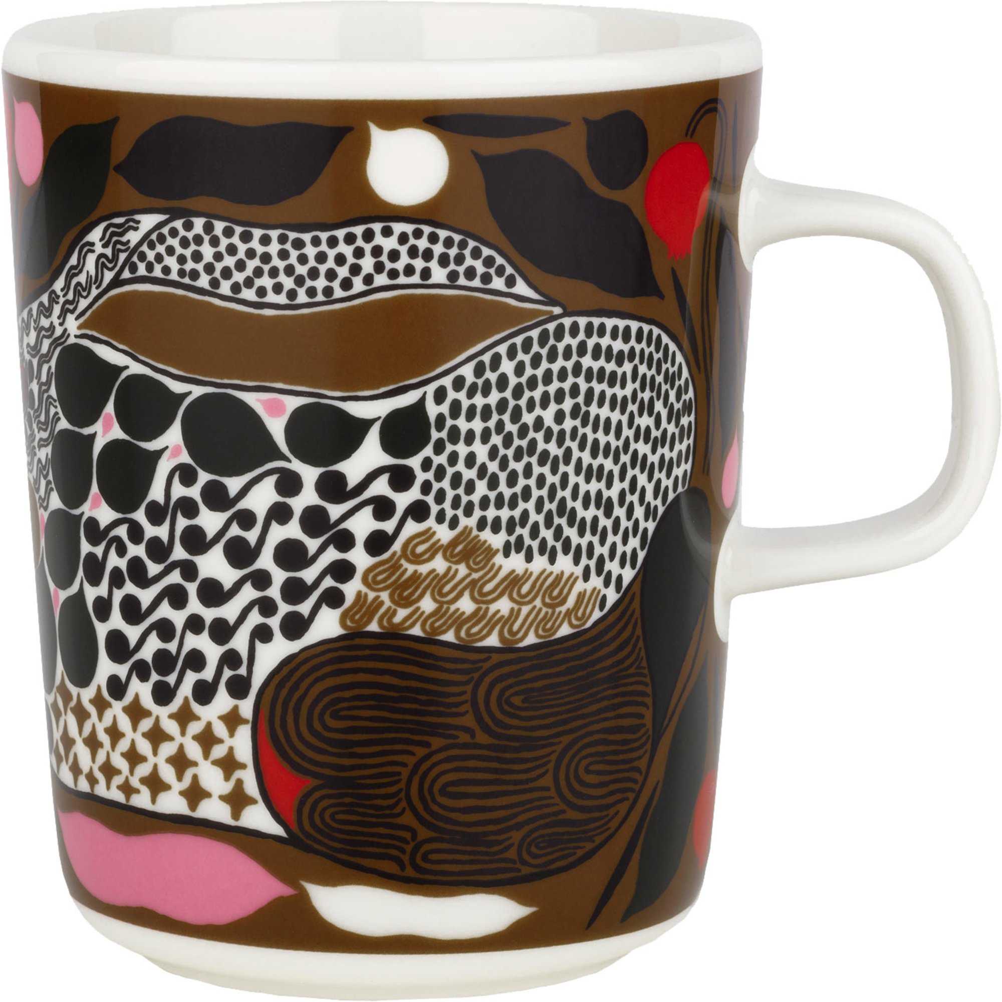 Oiva Krus 2,5 Dl, Rusakko, Multi fra Marimekko