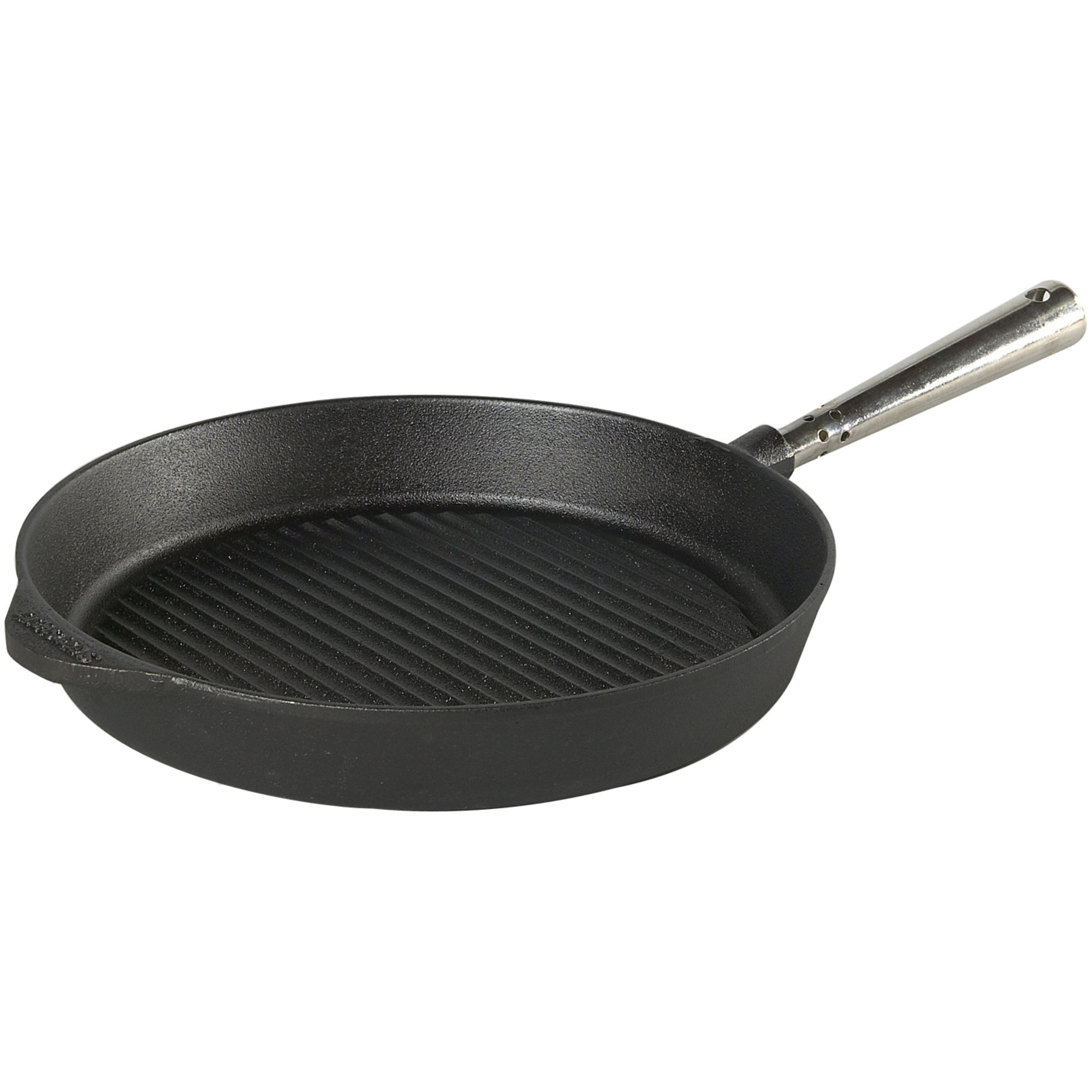 Grillpande Støbejern Med Stålhåndtag fra Skeppshult