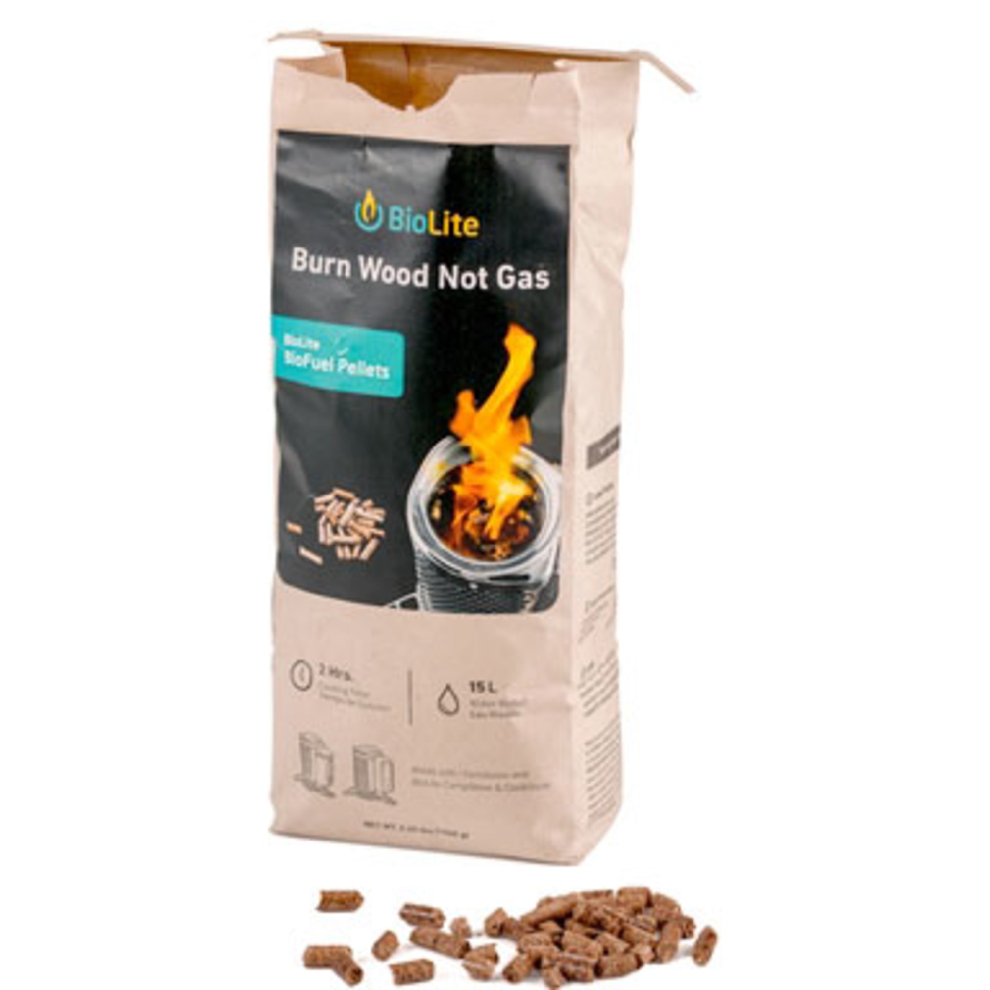 Campstove 2+ Bio Fuel Træpiller 1 Kg fra Biolite