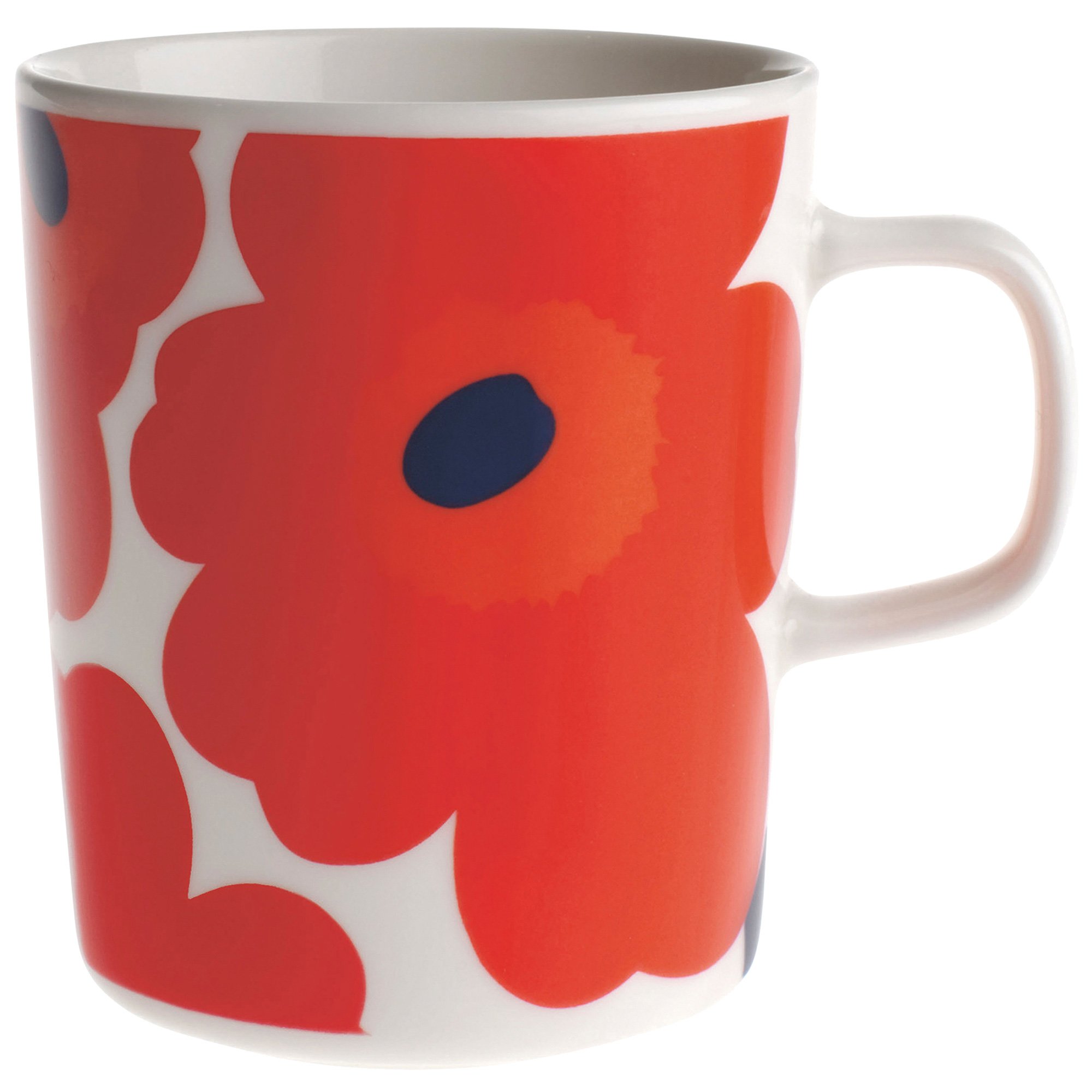 Oiva Krus 2,5 Dl., Unikko, Rød fra Marimekko