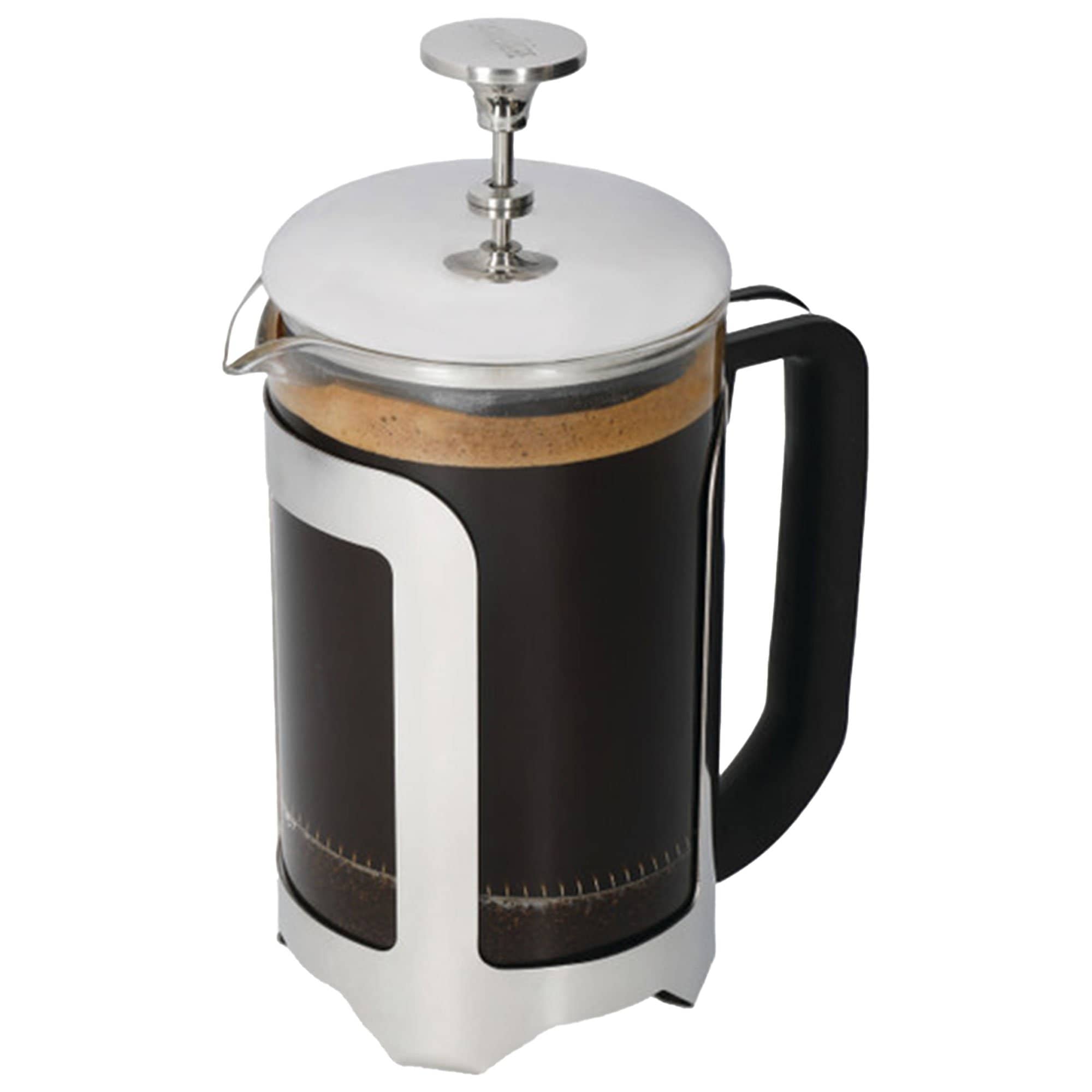 Roma Stempelkande 6 Kopper, Rustfrit Stål fra La Cafetiã¨re