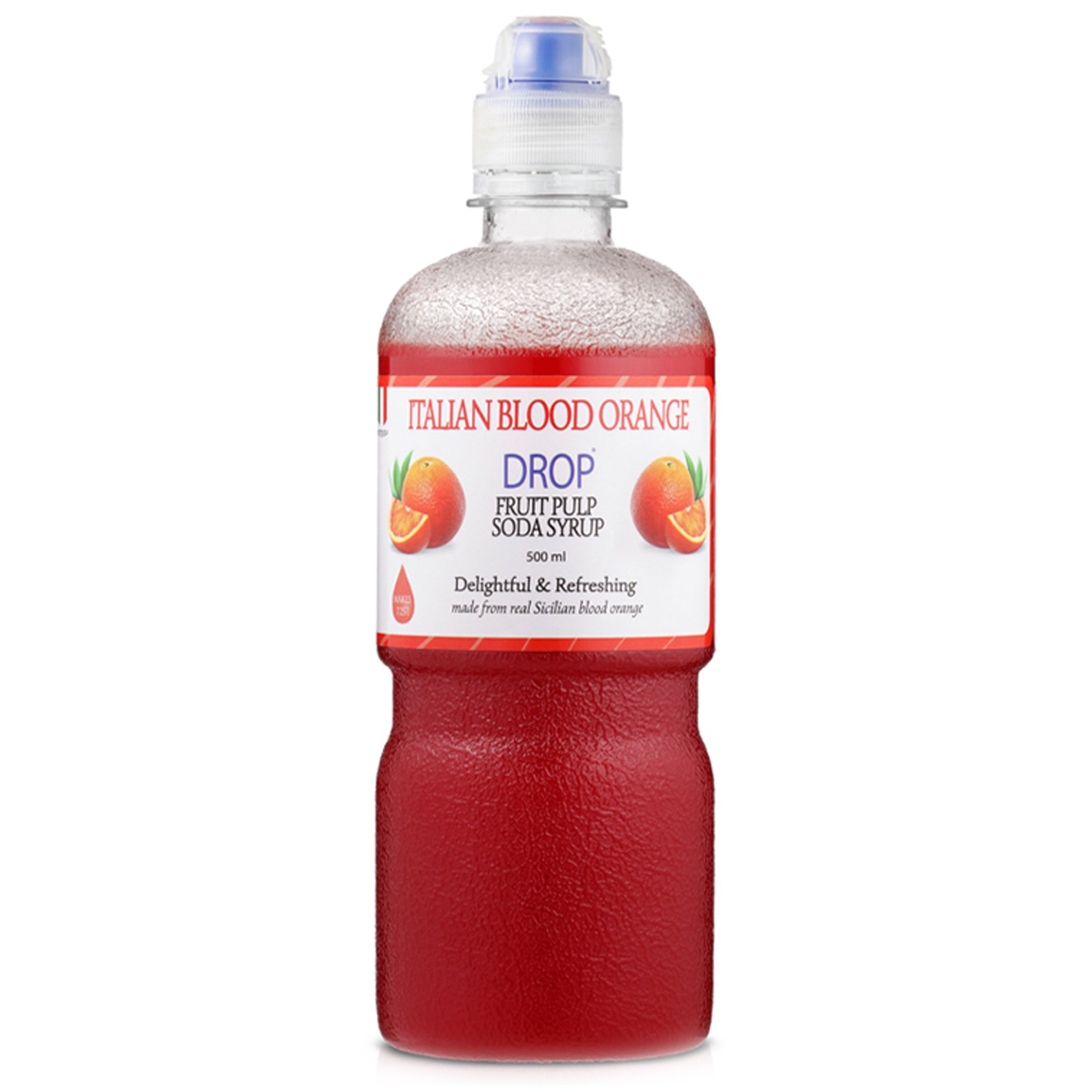Smagssirup Italian Blood Orange 500 Ml fra Bubliq