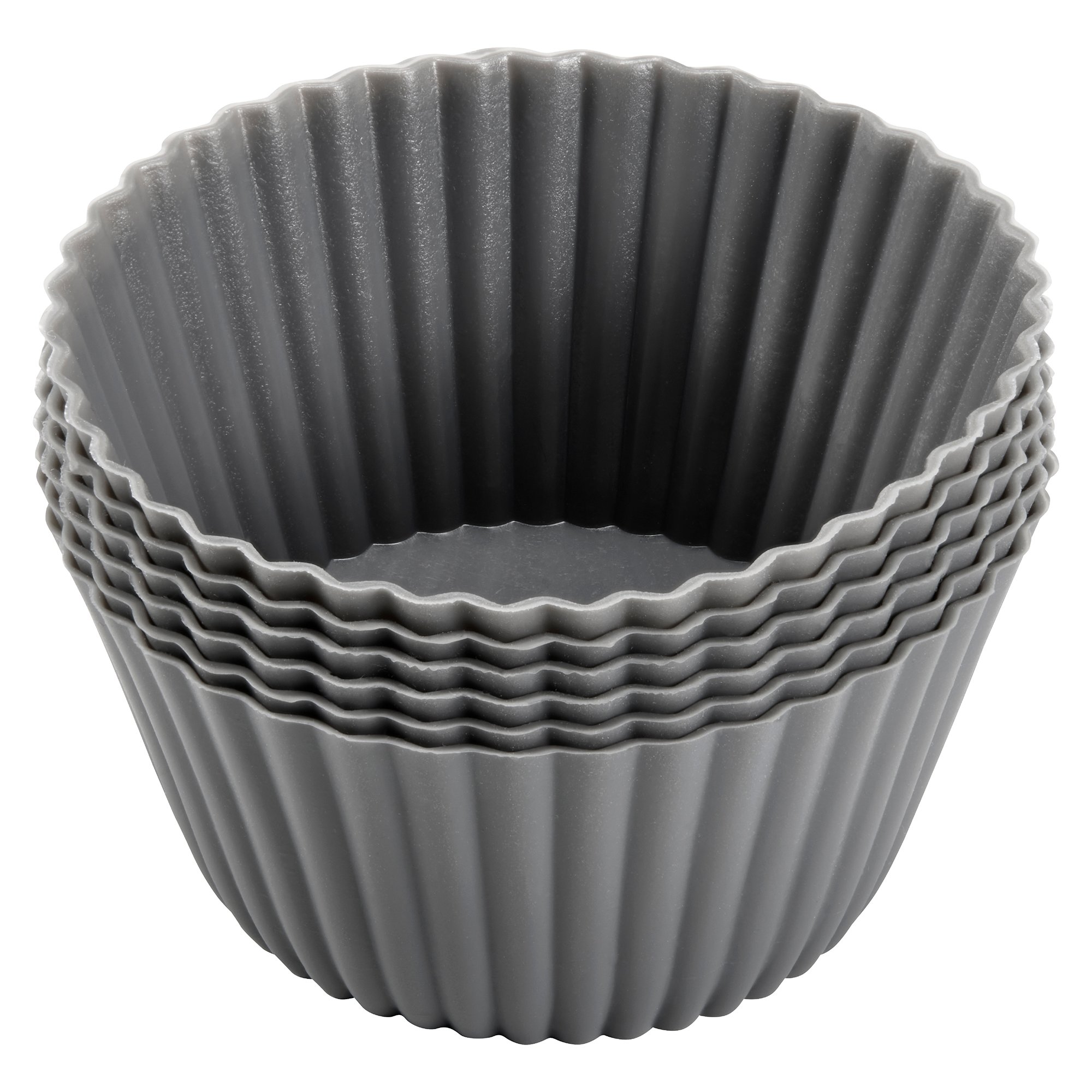 Cookie  Muffinsform 9 Cm, Silikone, 6 Pack fra Dorre