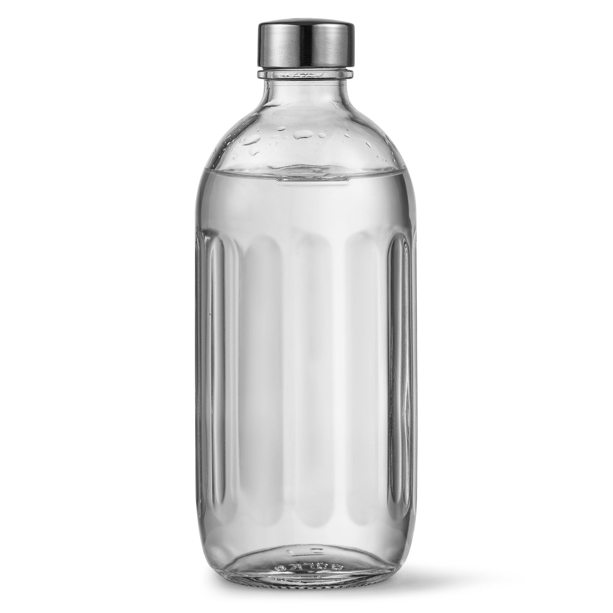 Pro Glasflaske, Poleret Stål fra Aarke