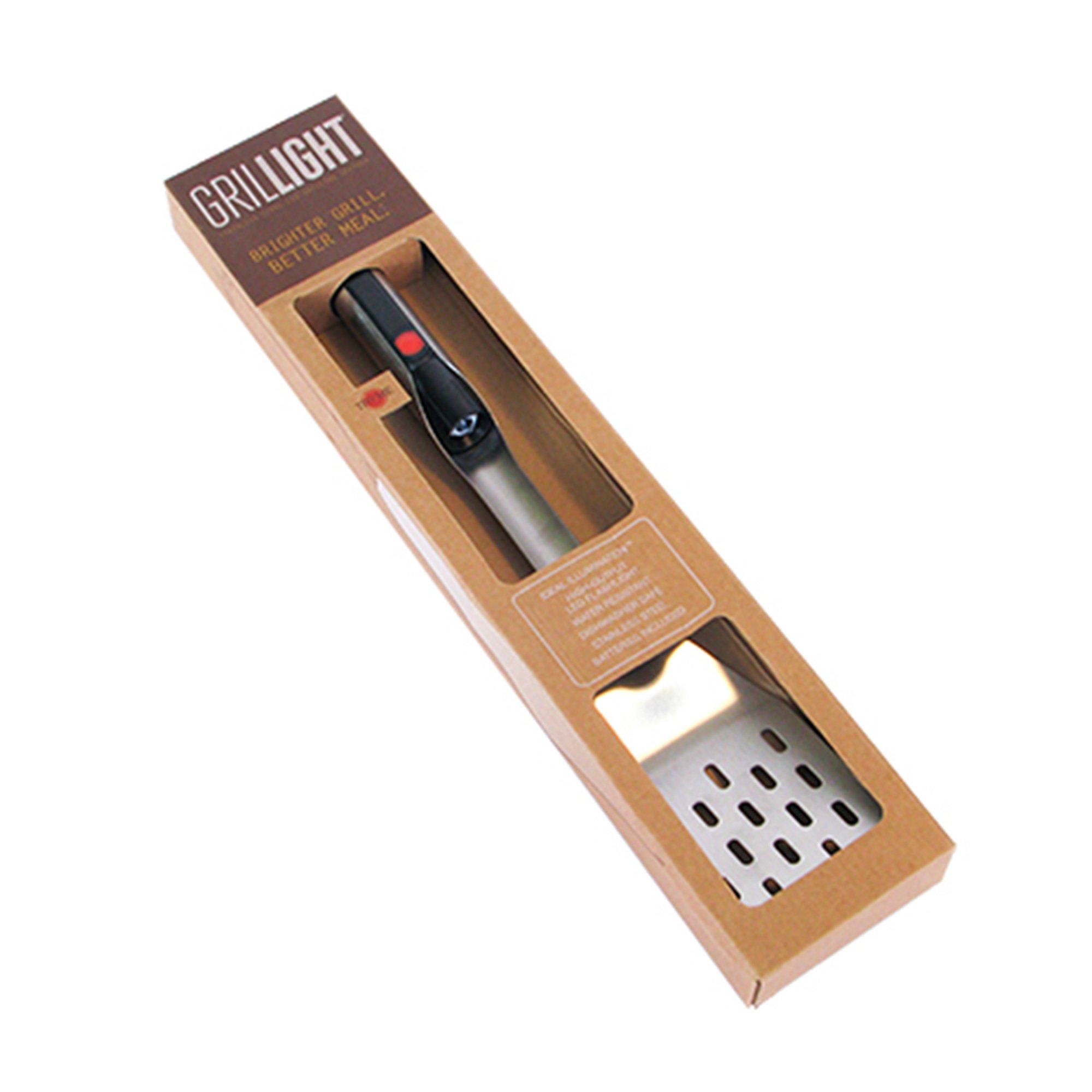 Stegespade Med Led Lampe fra Grillight