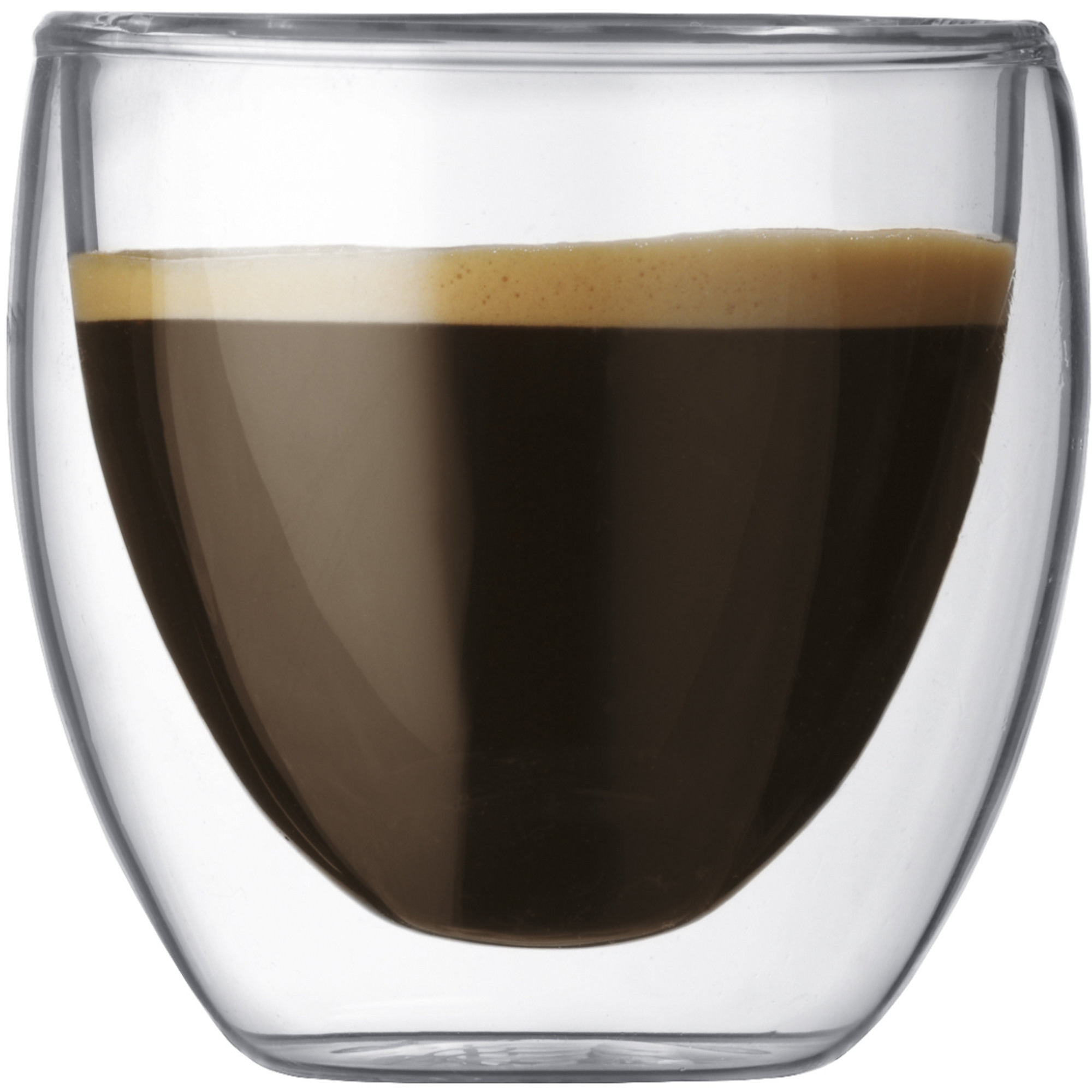 Pavina Dobbeltvægget Espressoglas, 0,08 L   2 Stk. fra Bodum