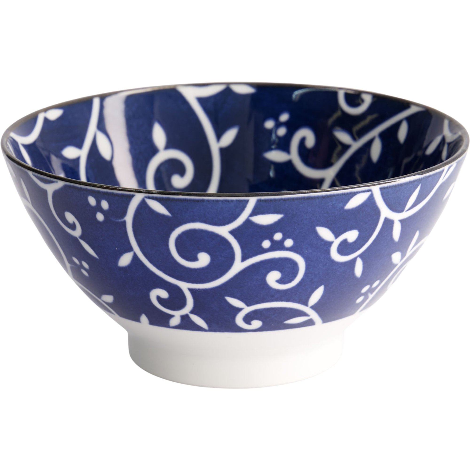 Blue Karakusa Ramenskål 1.000 Ml fra Tokyo Design Studio