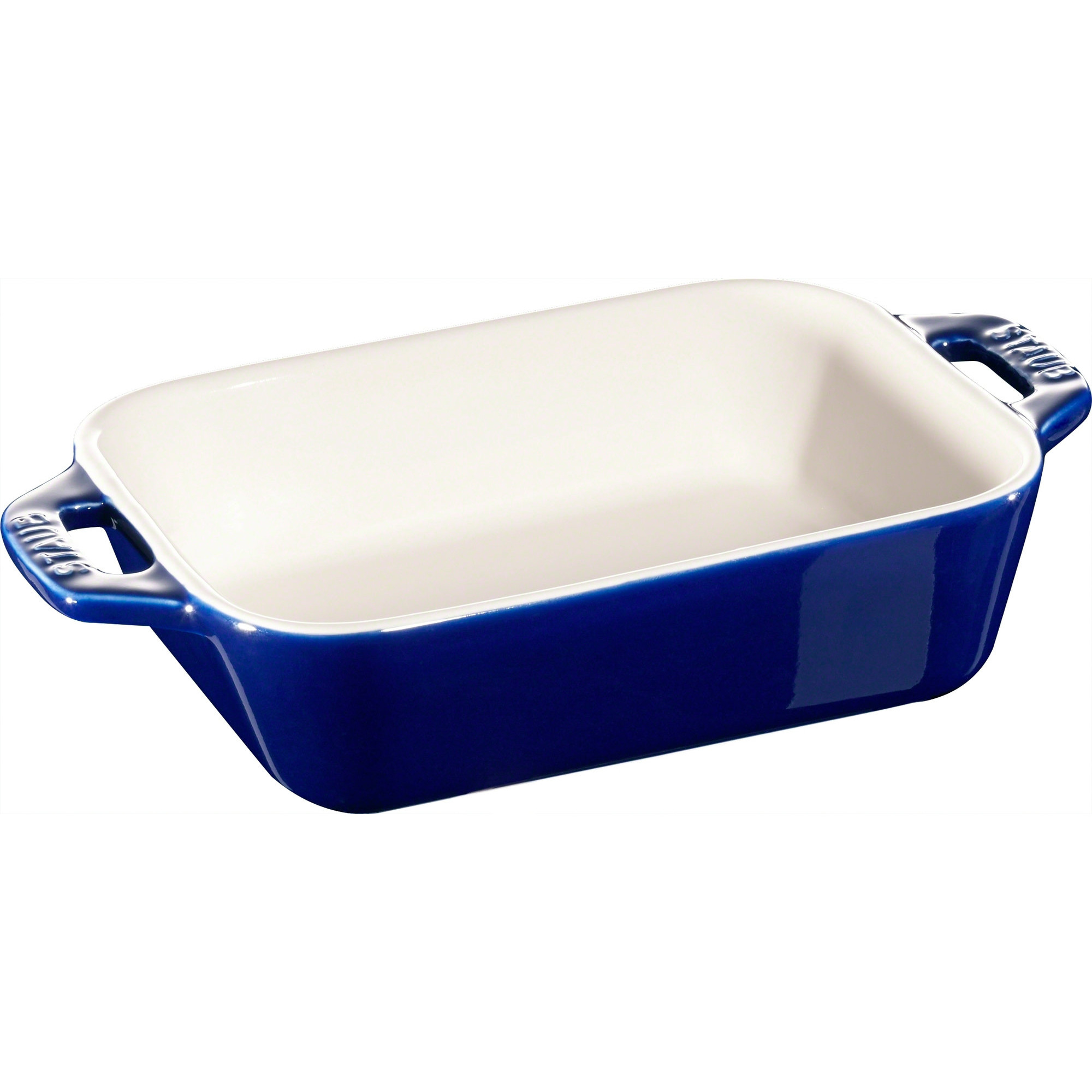Rektangulær Ovnfast Fad 14 X 11 Cm Blå fra Staub