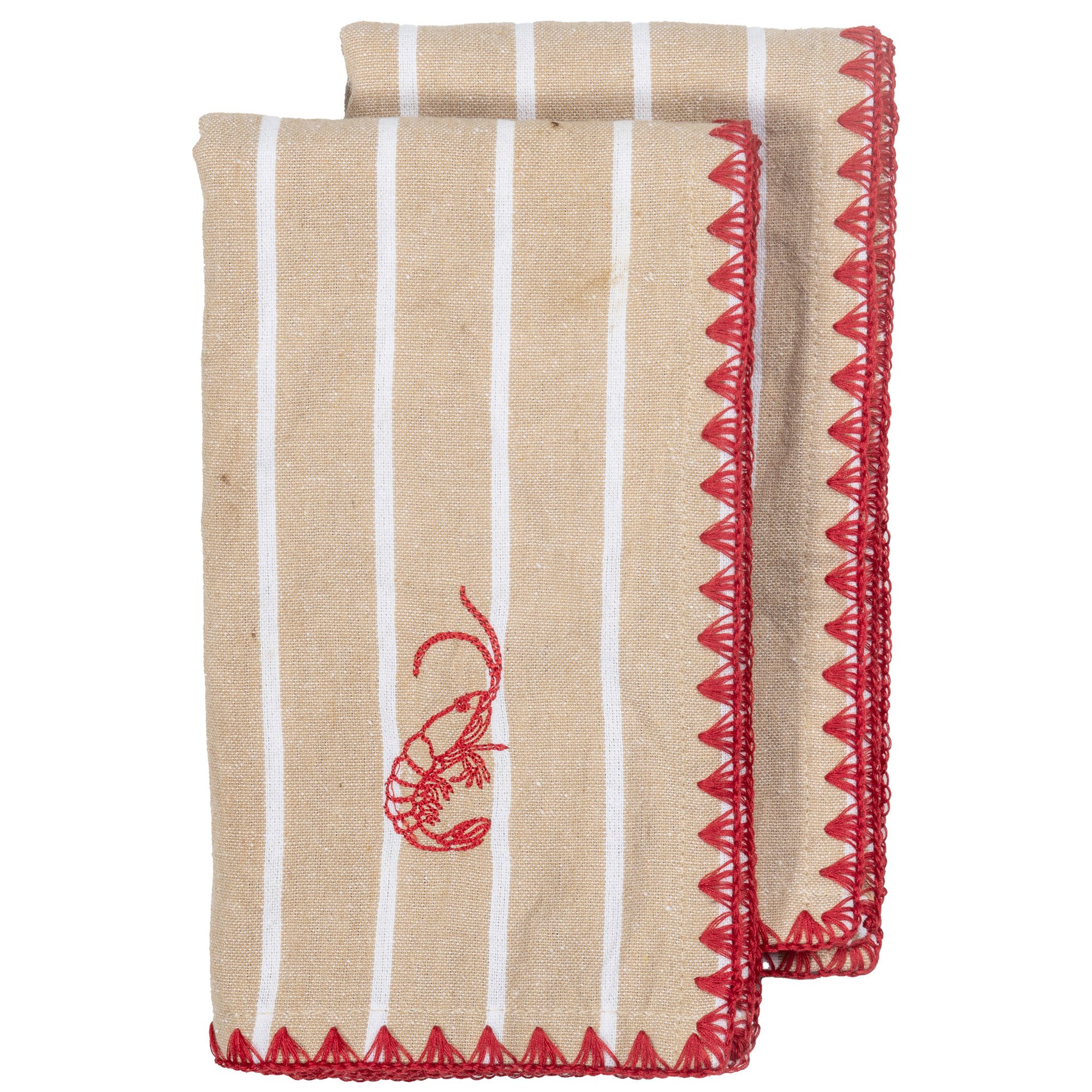 Bubba Serviet, Beige, 2 Stk. fra Byon