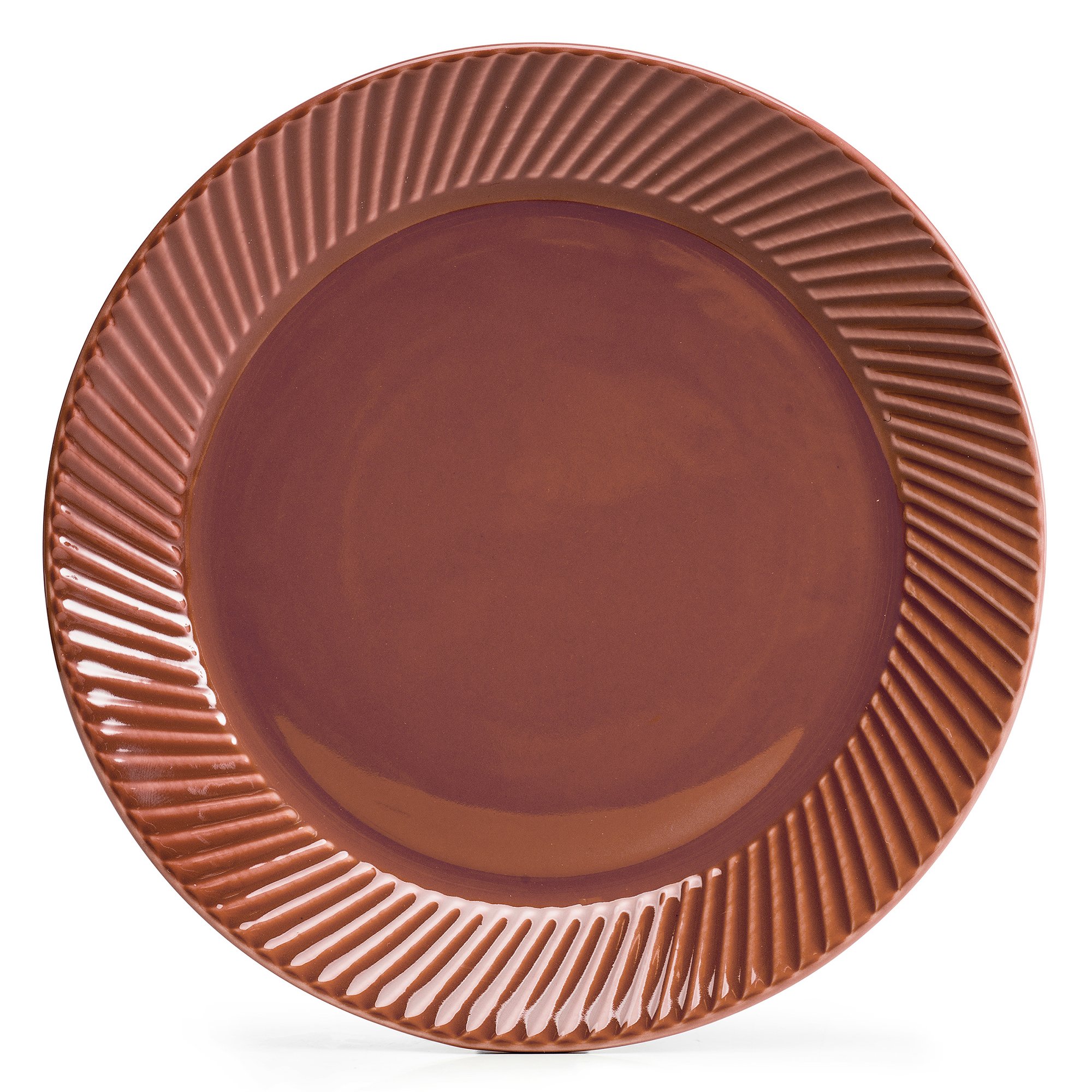 Coffee & More Tallerken 20 Cm, Terracotta fra Sagaform