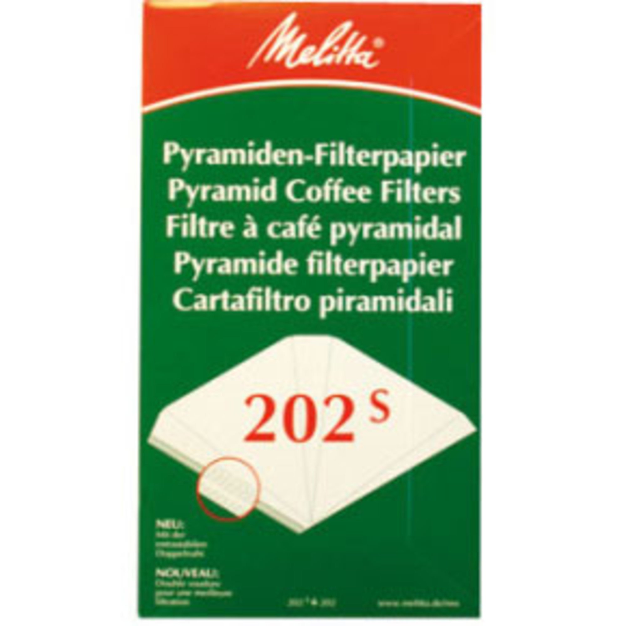 Pyramidefiltre 202 fra Melitta