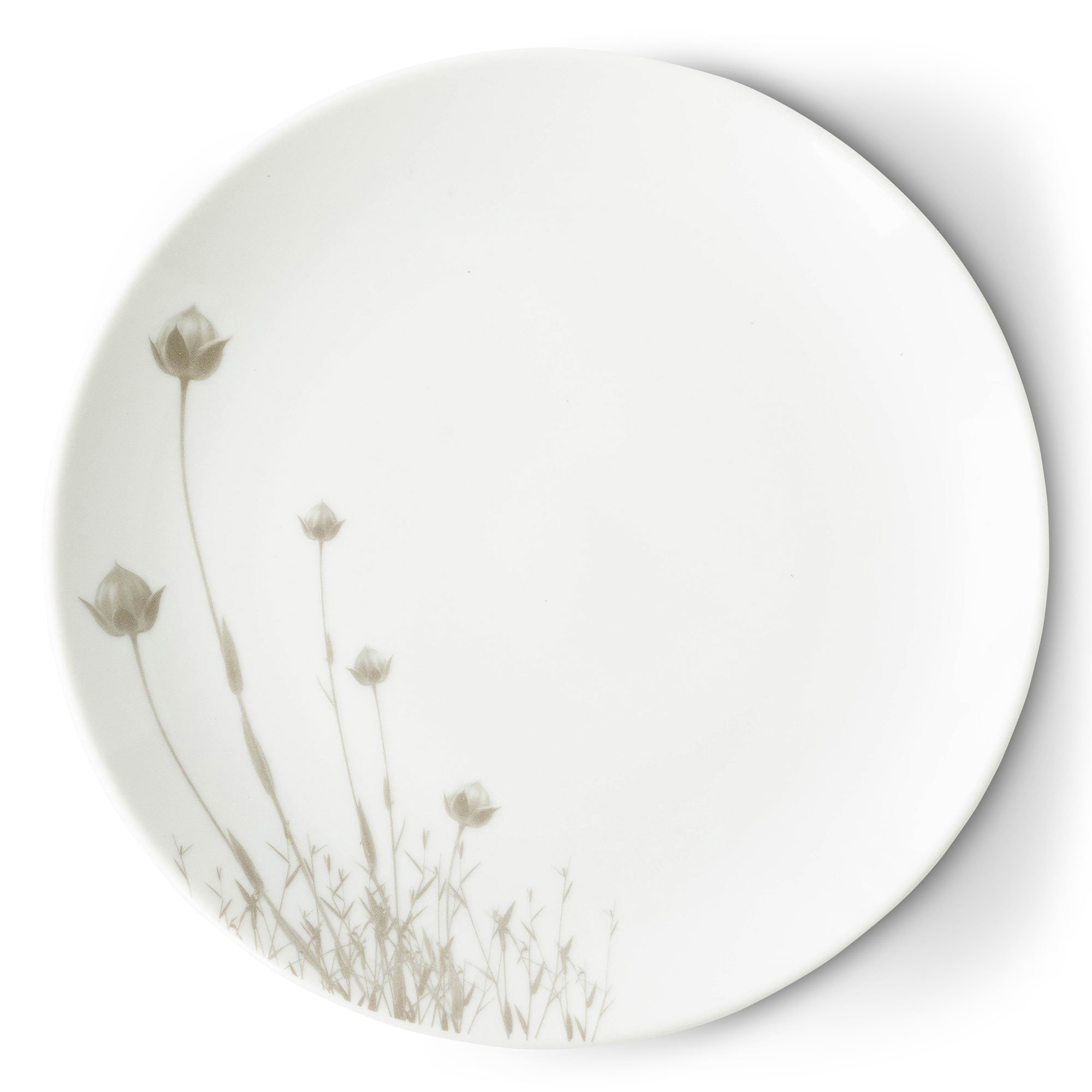 Linen Tallerken 21 Cm, Hørblomst fra Magnor