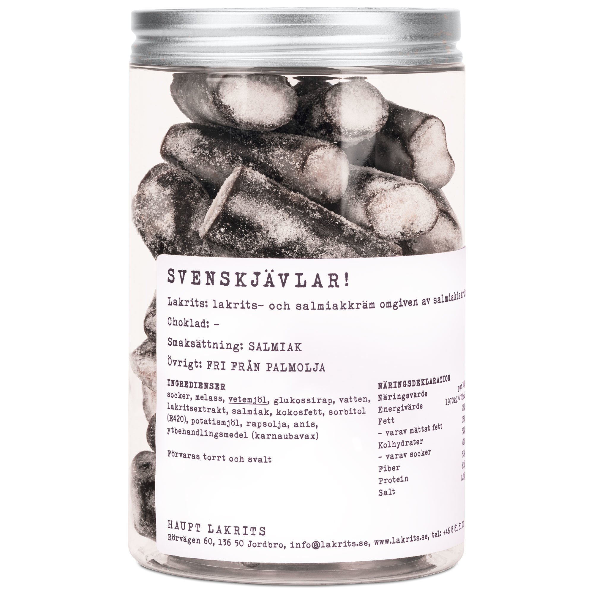 Svenskjävlar! 250 G fra Haupt Lakrits