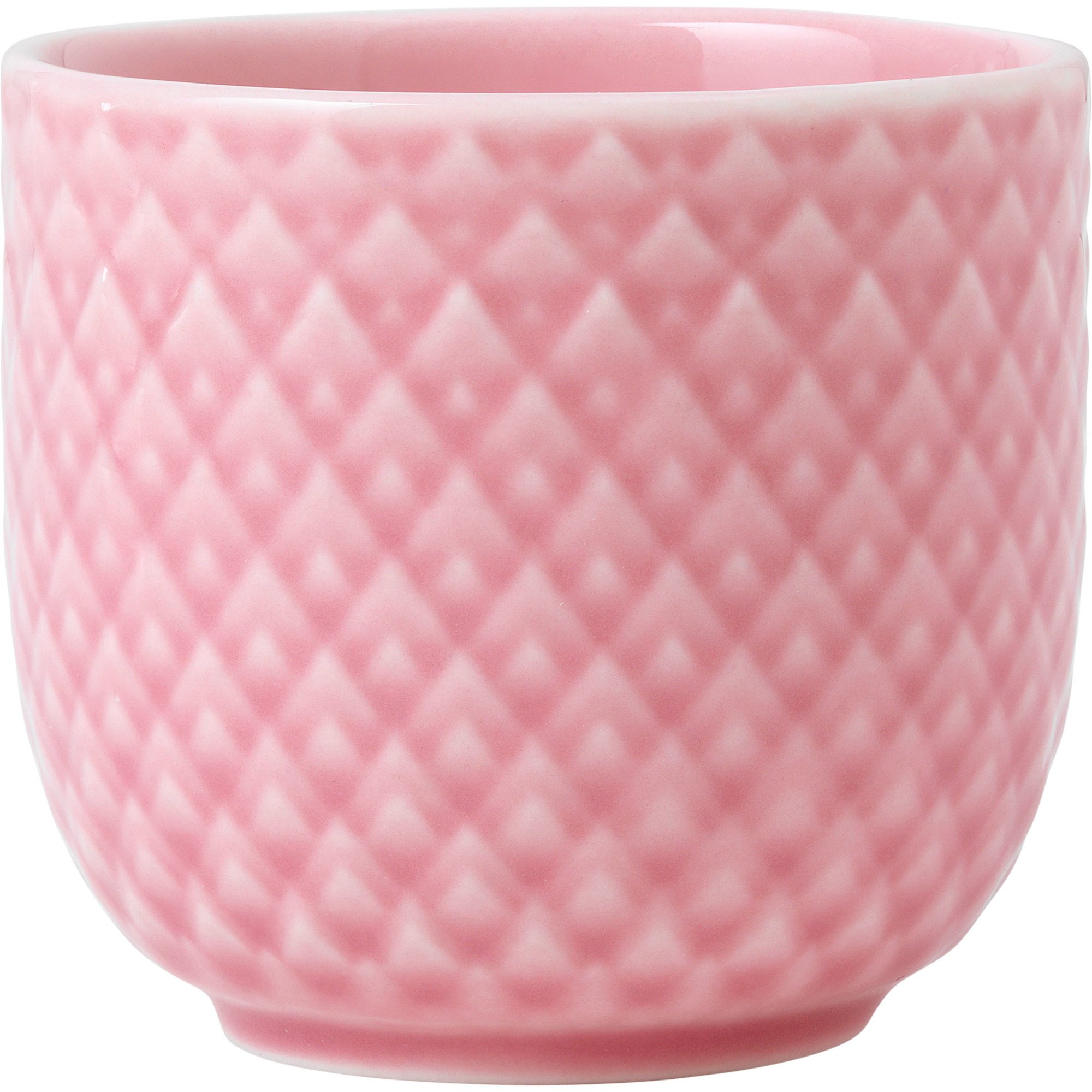 Rhombe Color æggebæger 5 Cm, Rosa fra Lyngby Porcelæn