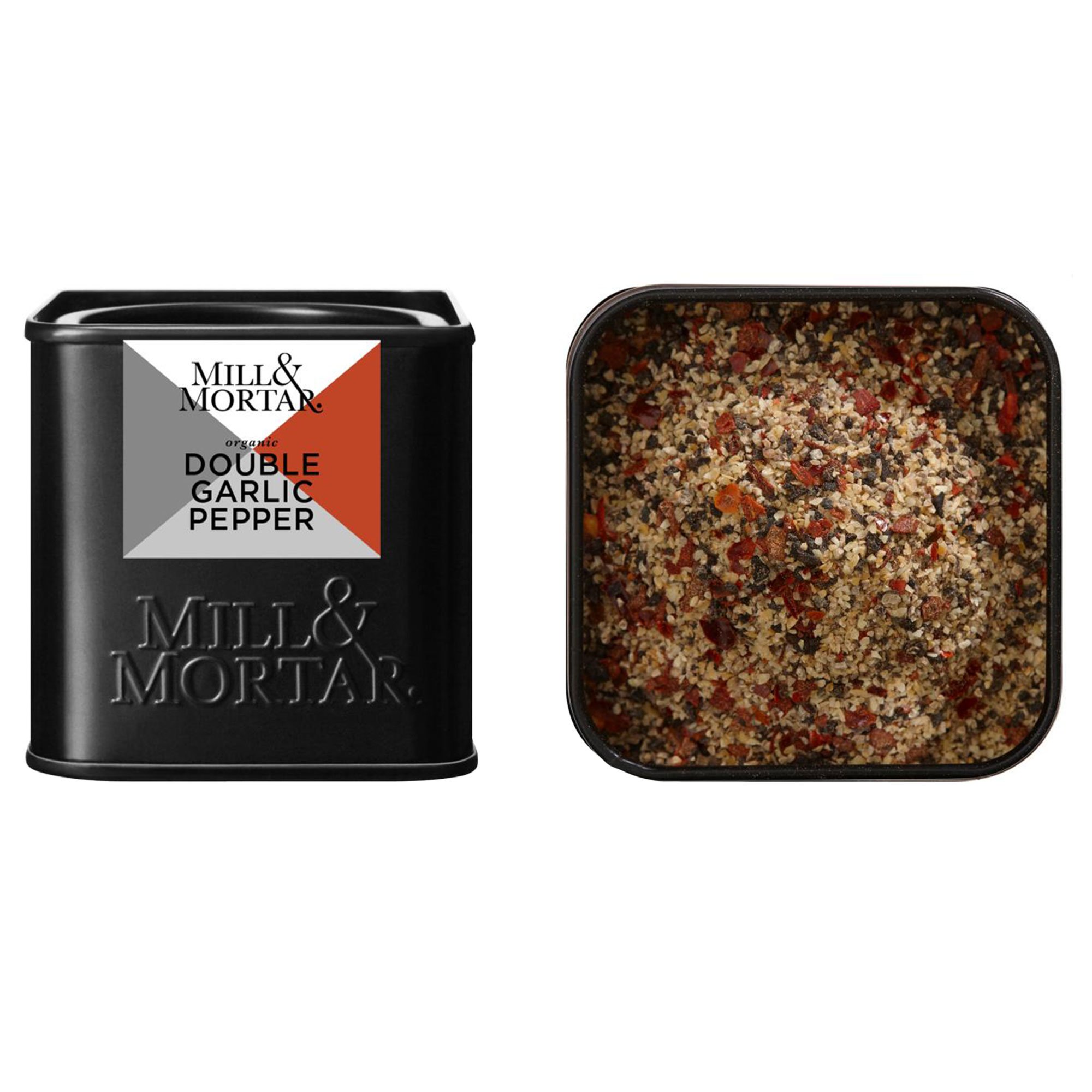 Double Garlic Pepper 50 G fra Mill & Mortar