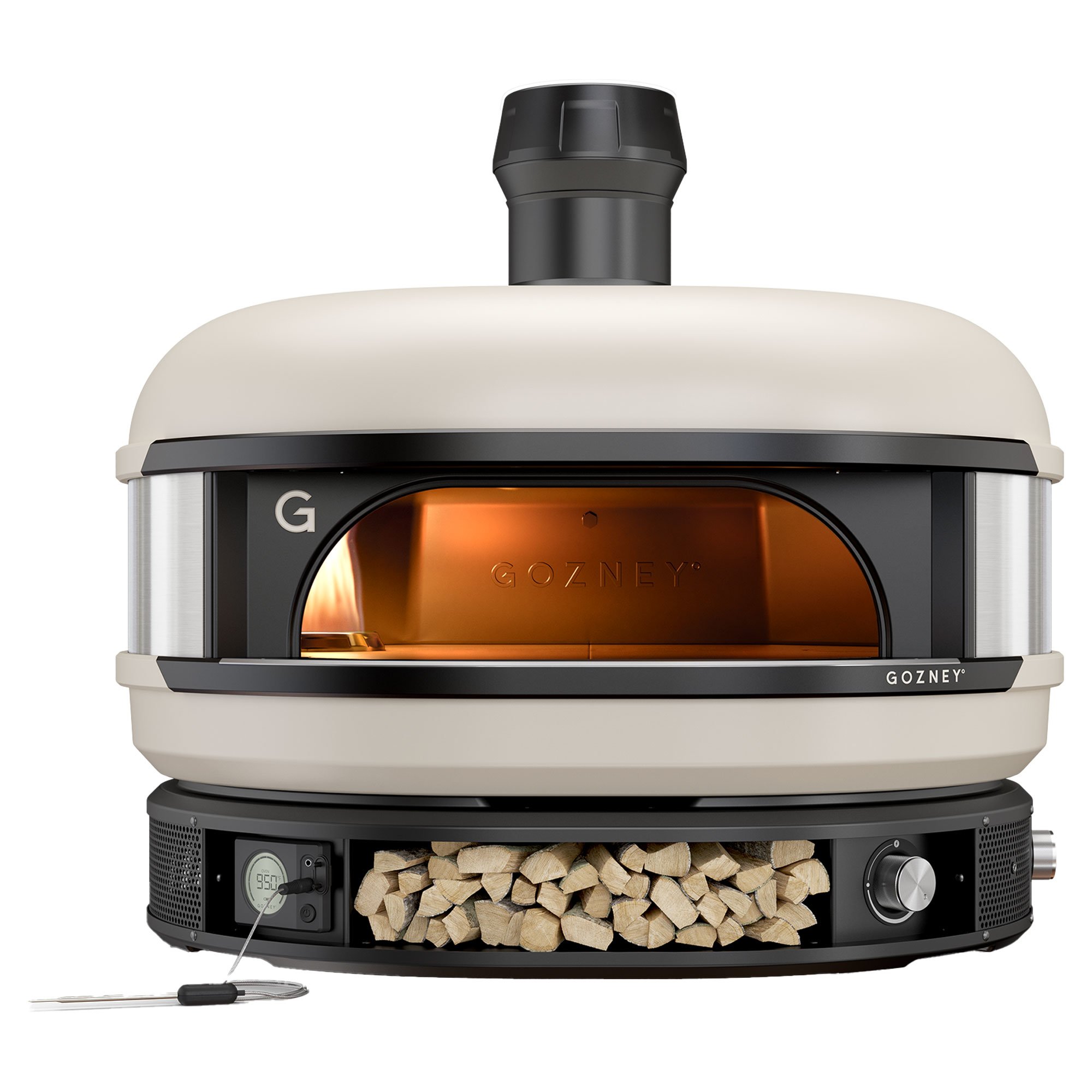 Dome Dual Fuel Pizzaugn, Benvit fra Gozney
