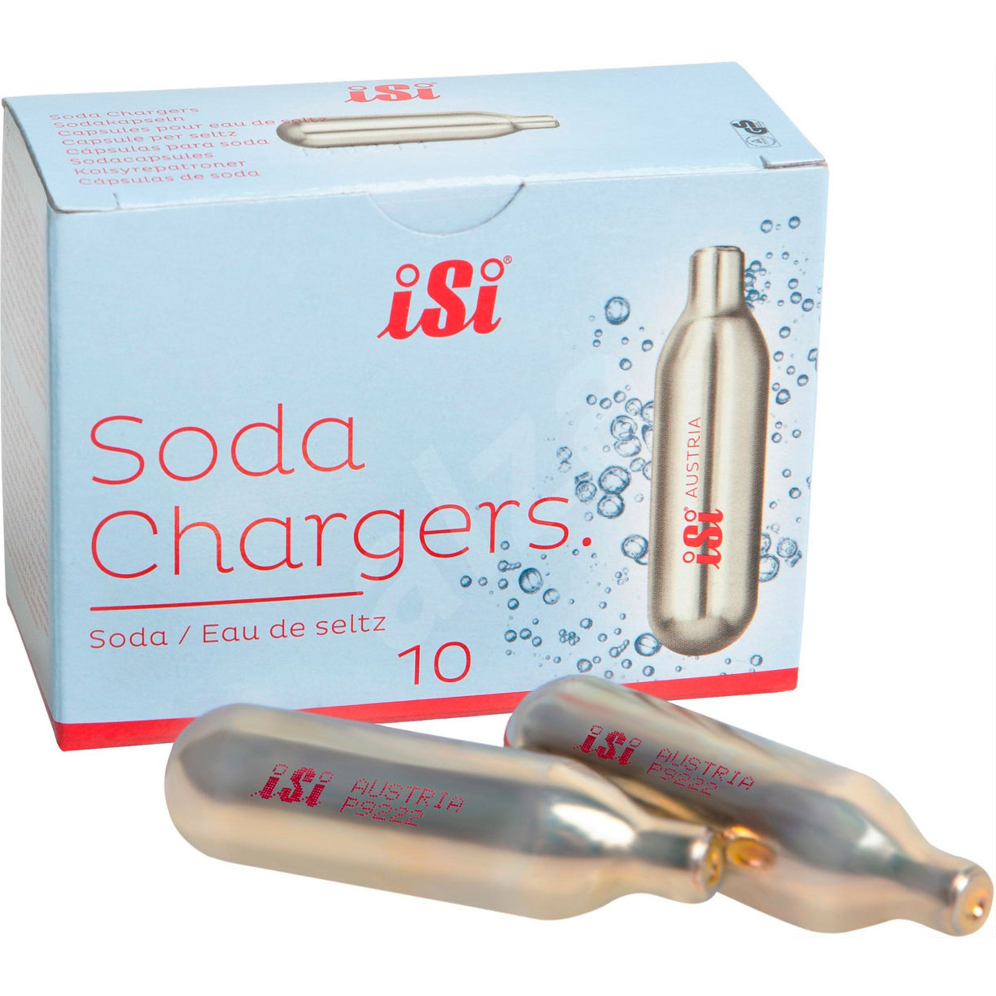 Sodapatroner 10 Stk. fra Isi
