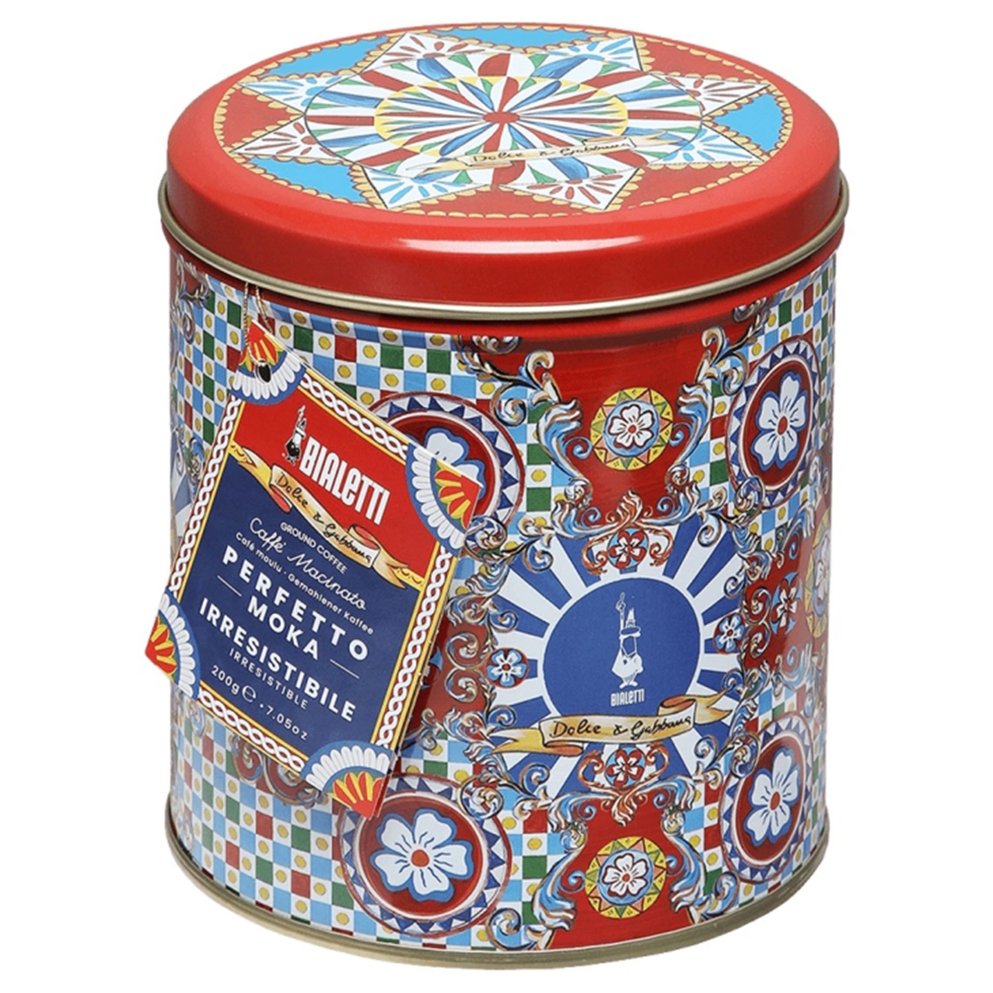 D&g Kaffe 250 G + Kaffedåse fra Bialetti