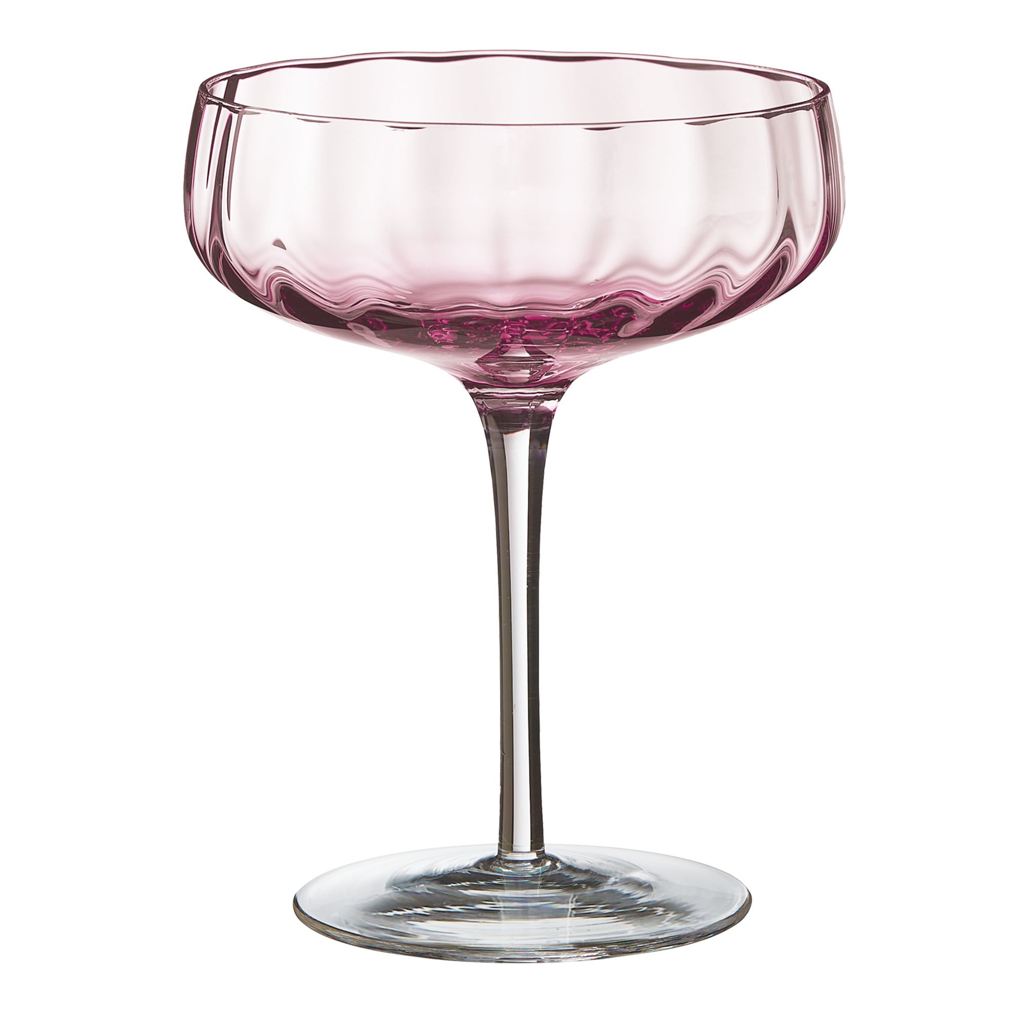 Champagne Cocktailglas, Rød fra Aida