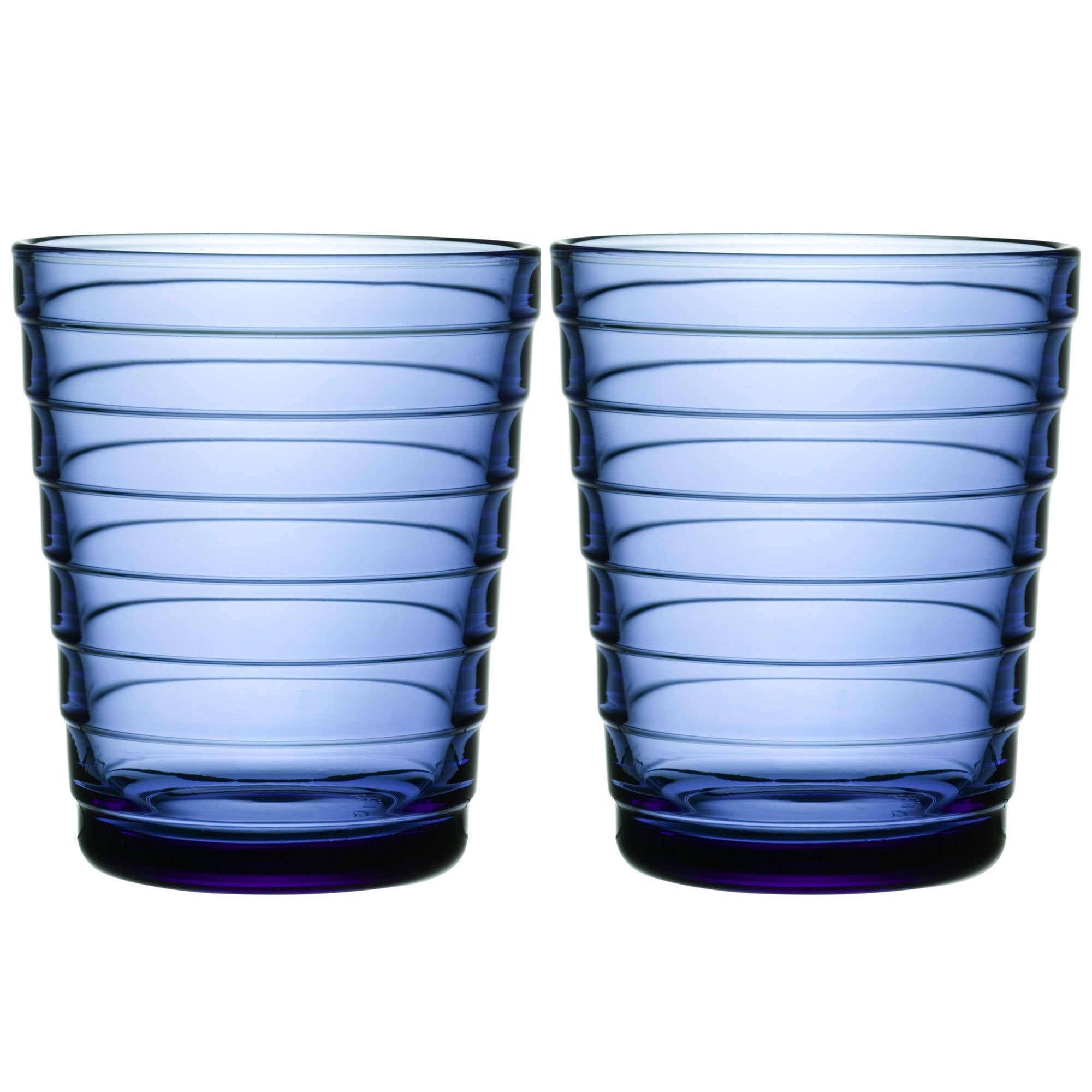 Aino Aalto Glas 22cl, Ultramarineblå, 2stk. fra Iittala