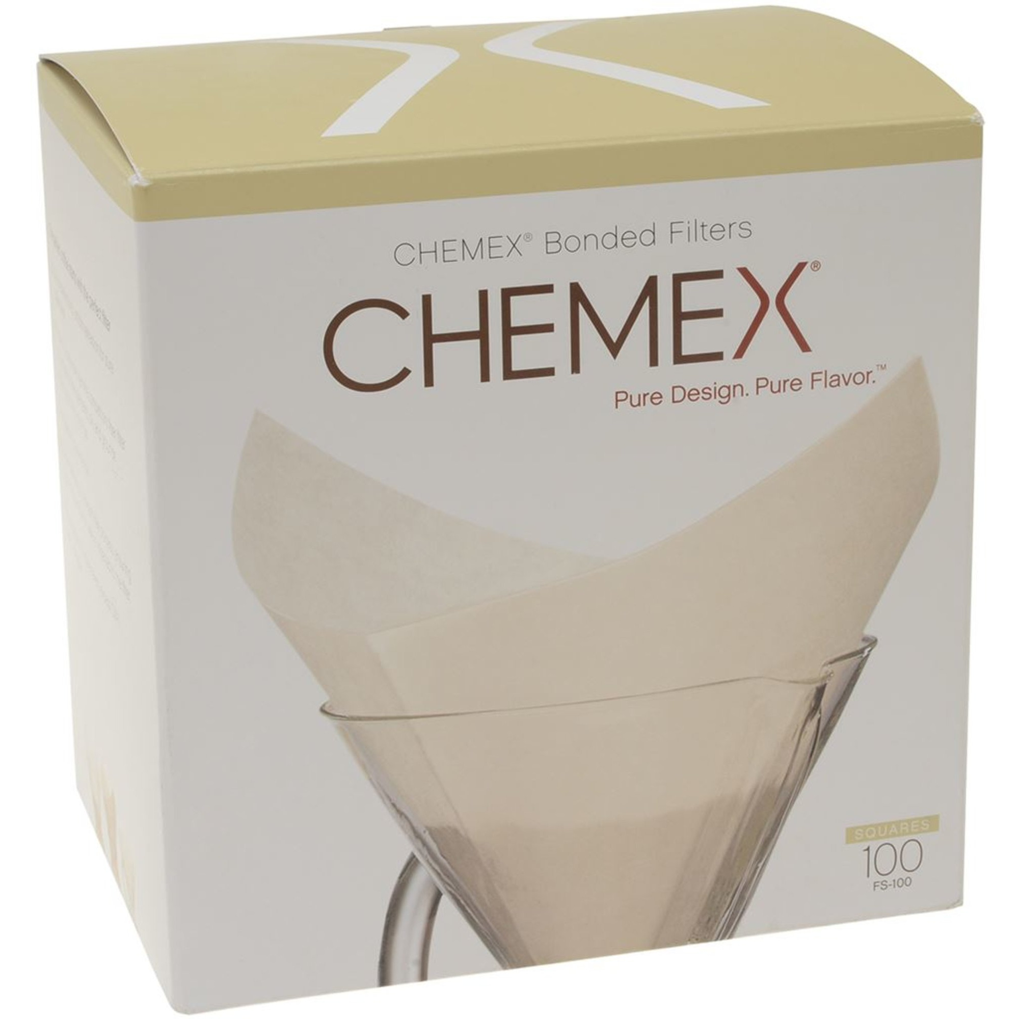 Fs 100 Kaffefilter (10 Kopper), 100 Stk. fra Chemex