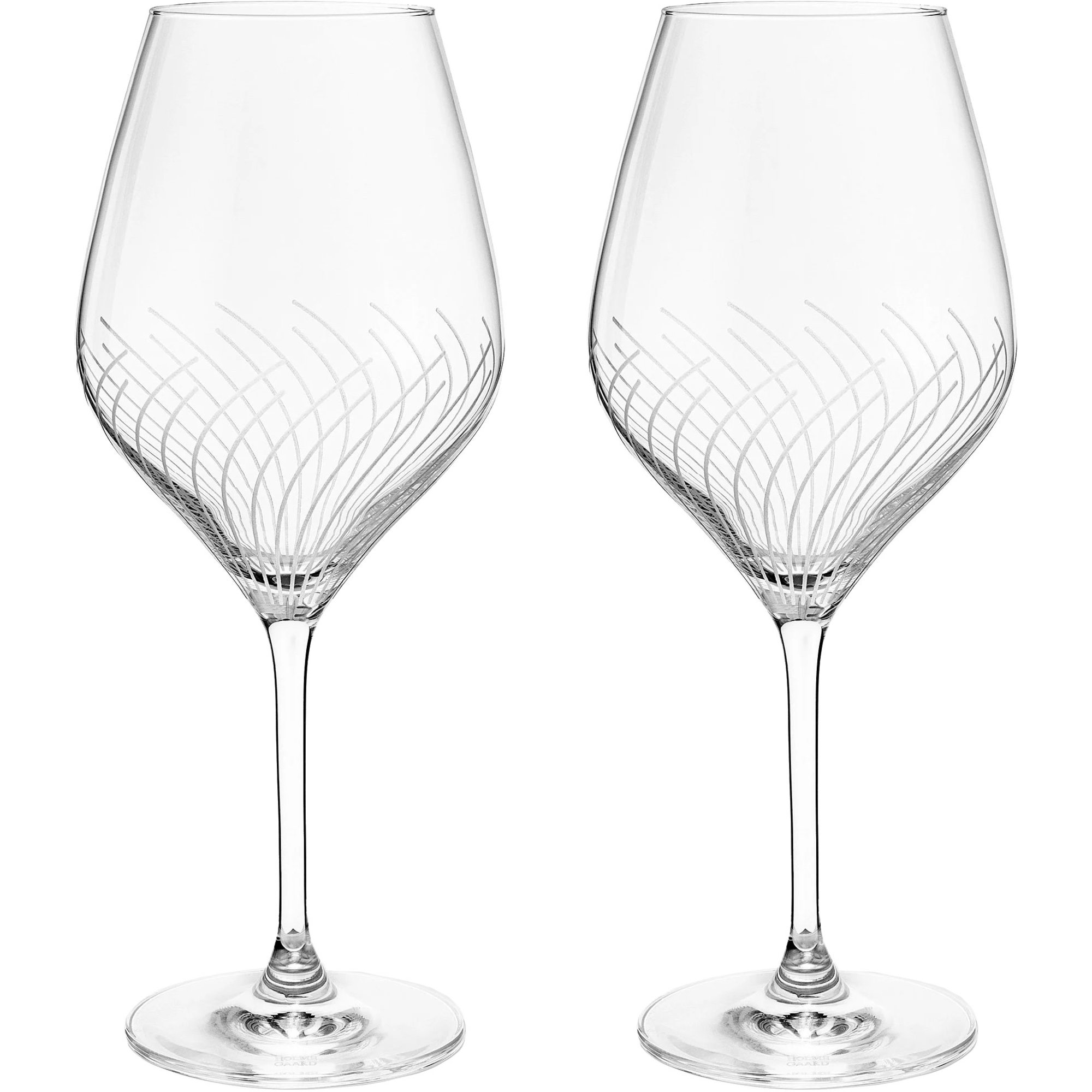 Cabernet Lines Rødvinsglas 2 Stk. fra Holmegaard