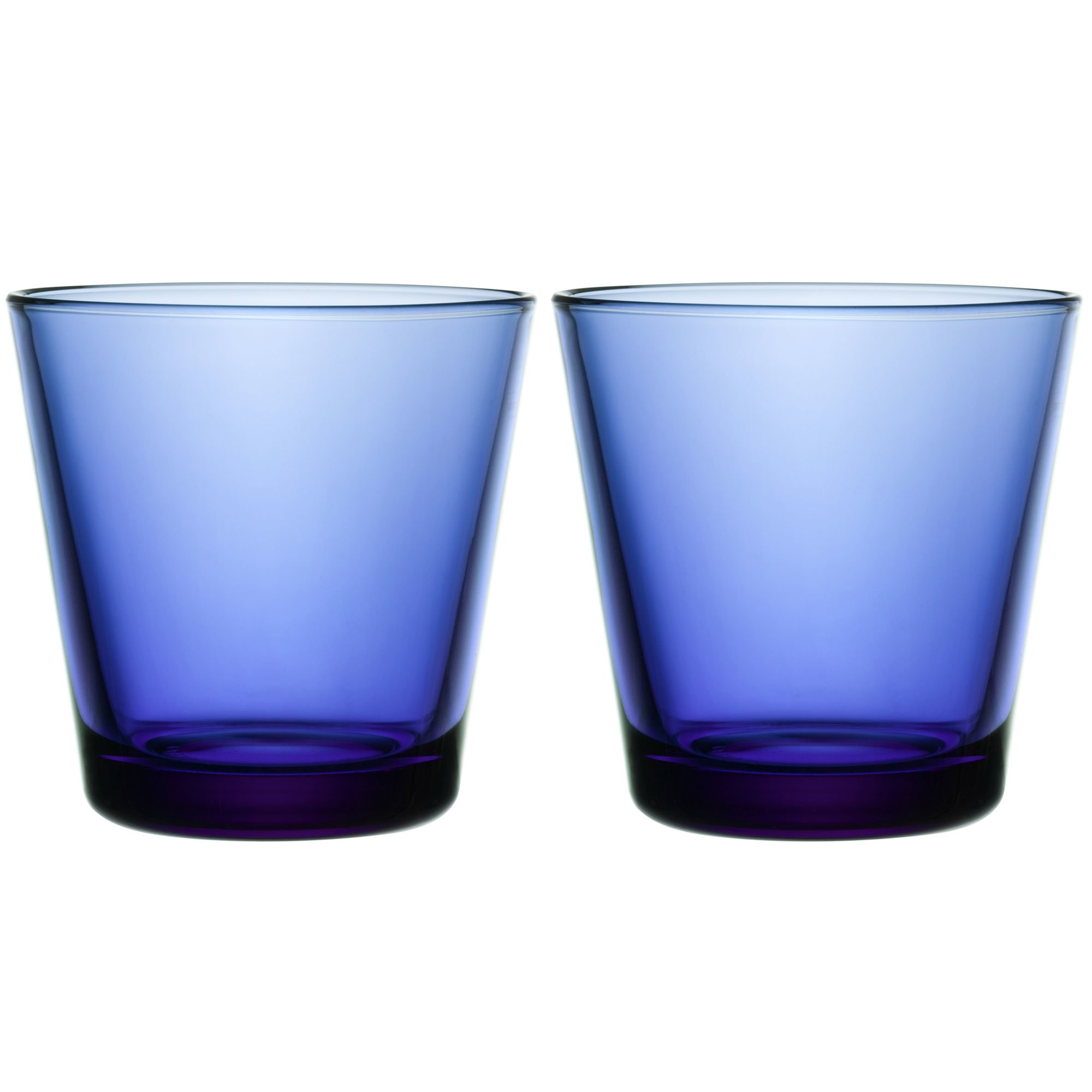 Kartio Drikkeglas 21 Cl, Ultramarineblå, 2 Stk. fra Iittala