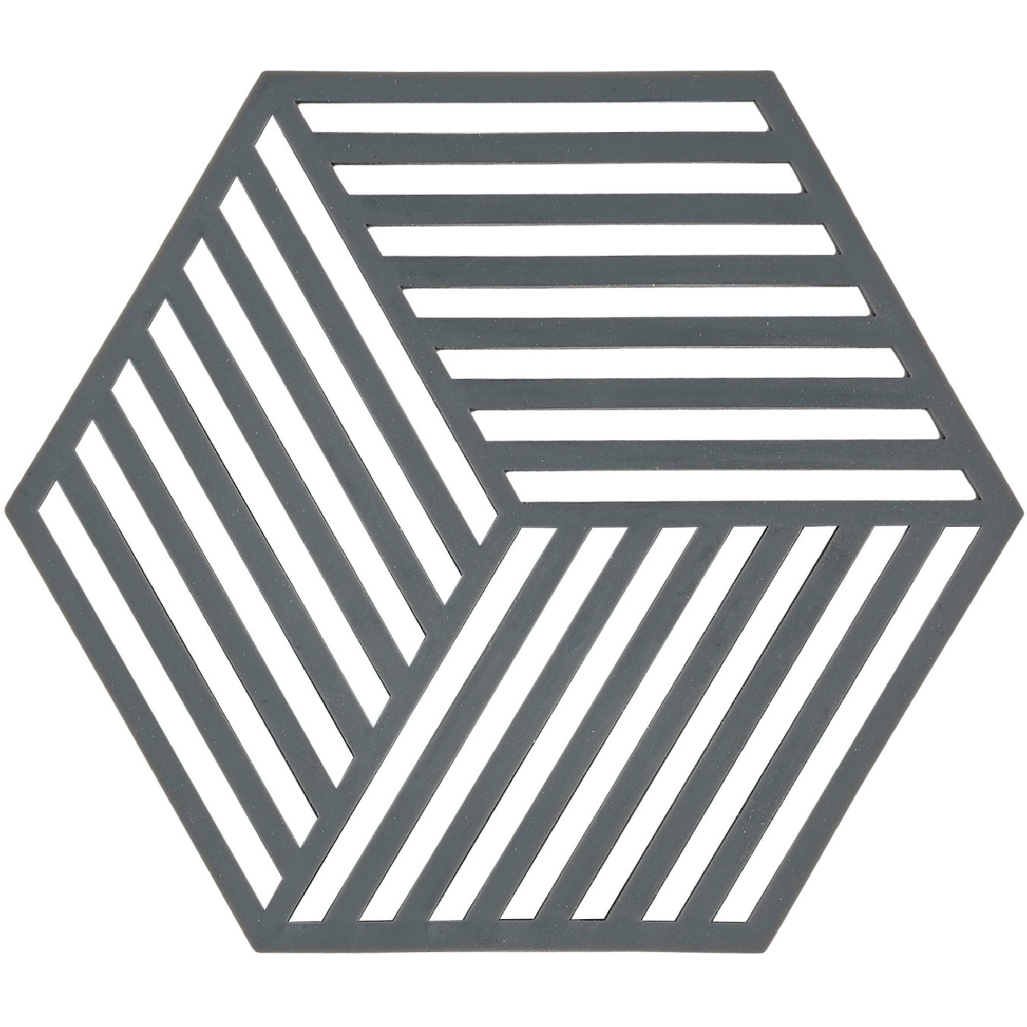 Bordskåner Hexagon, Cool Grey fra Zone