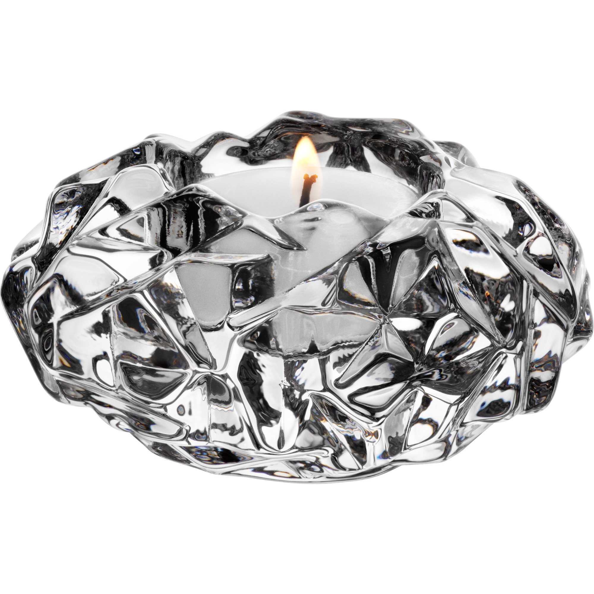 Carat Fyrfadsstage, D 9,5 Cm. fra Orrefors