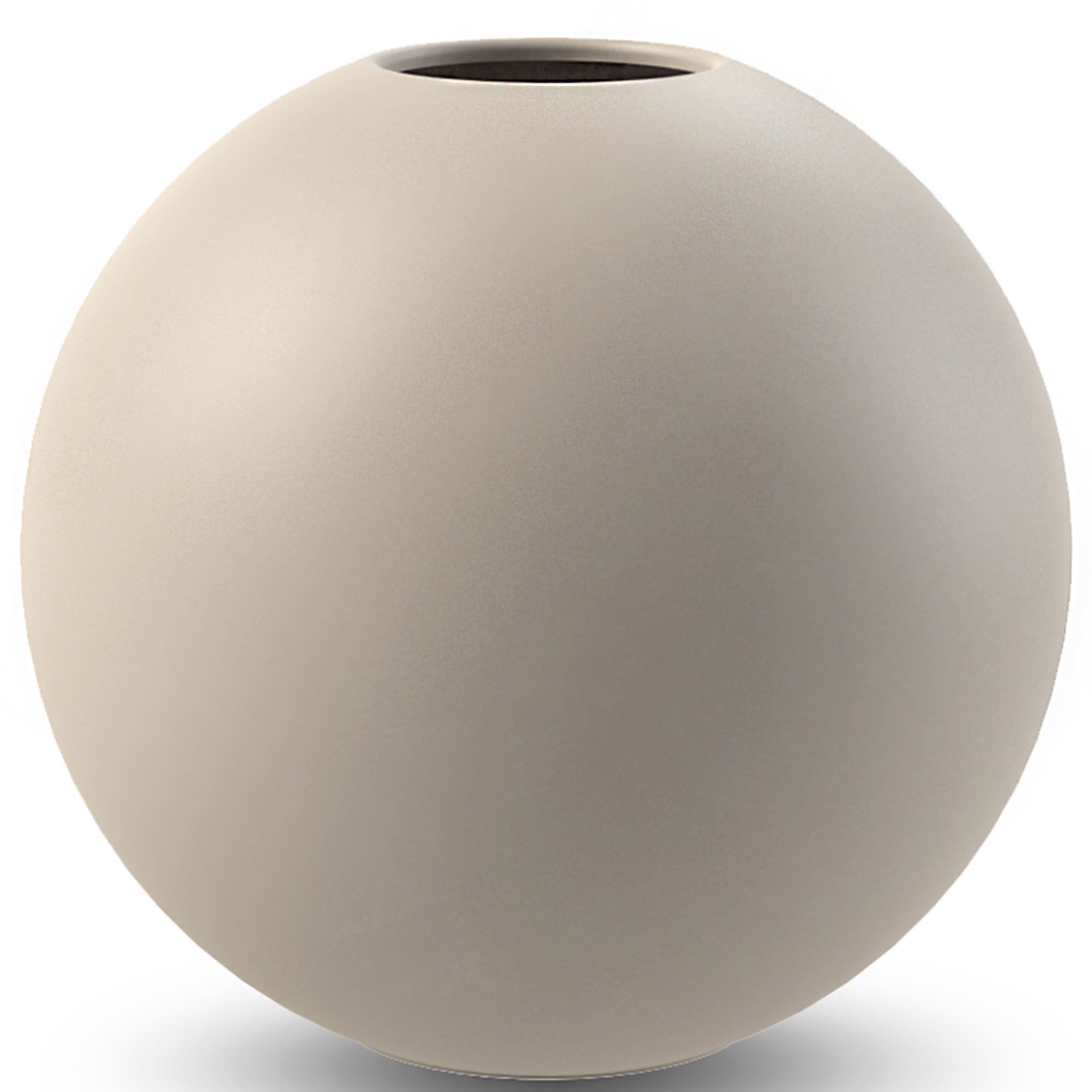 Ball Vase, 10 Cm, Sand fra Cooee Design