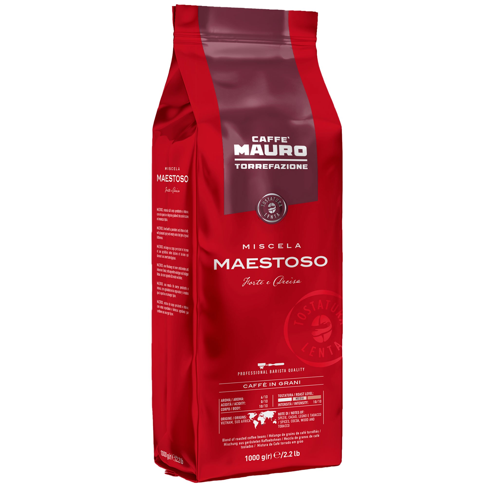 Maestoso Kaffebønner 1 Kg fra Caffe Mauro
