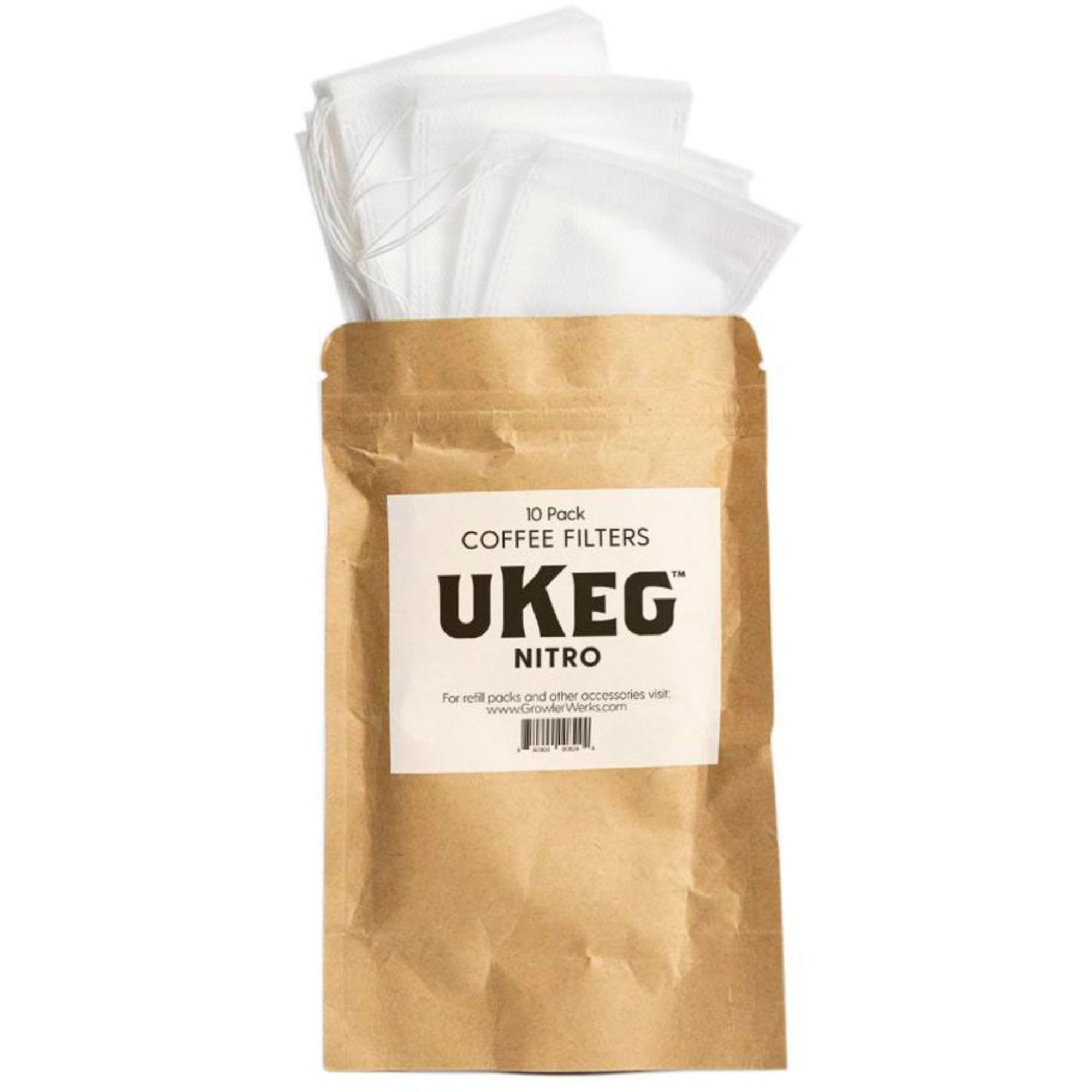 Nitro Kaffefilter (10 Pack) fra Ukeg