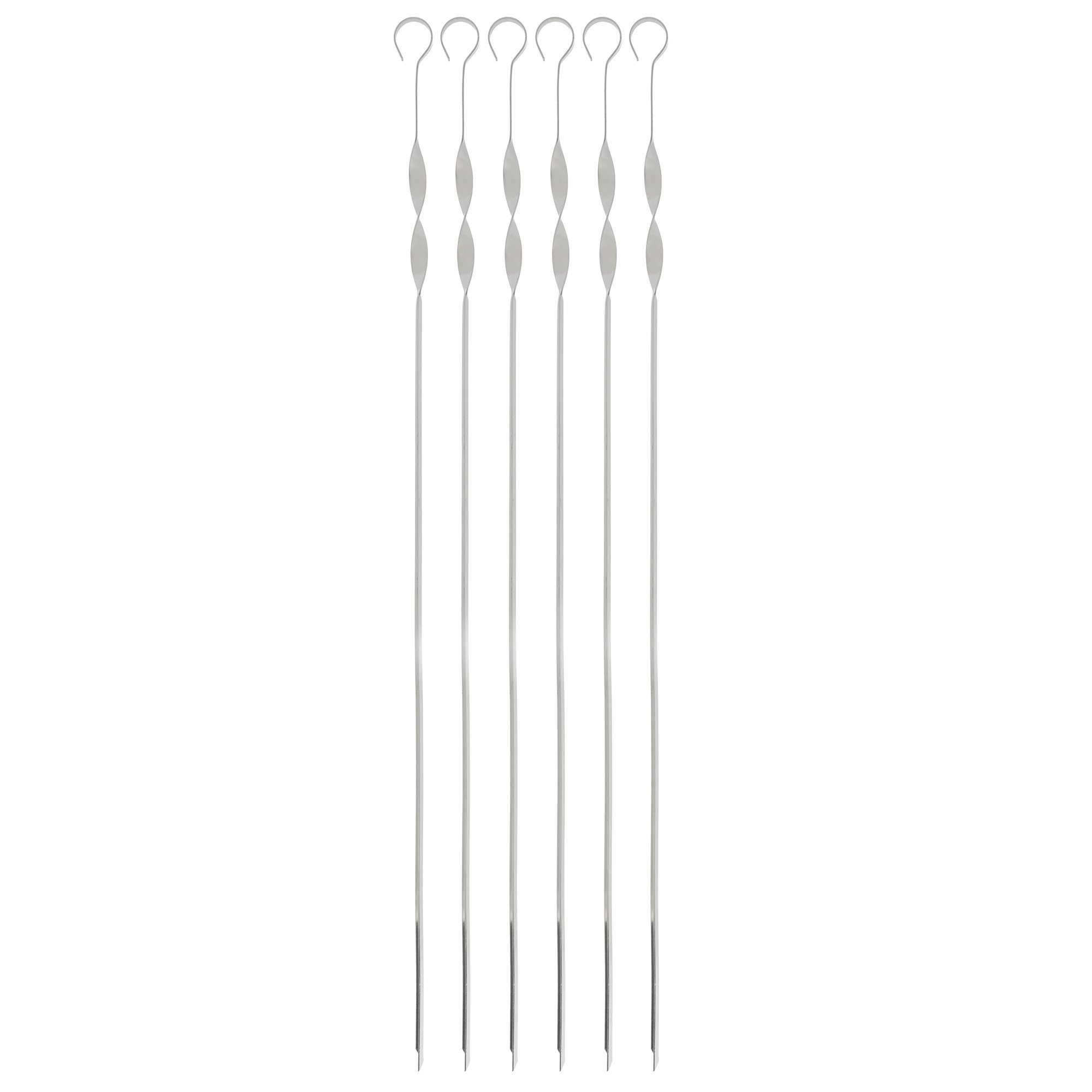 Grillspett 60 Cm, 6 Pack fra Mustang