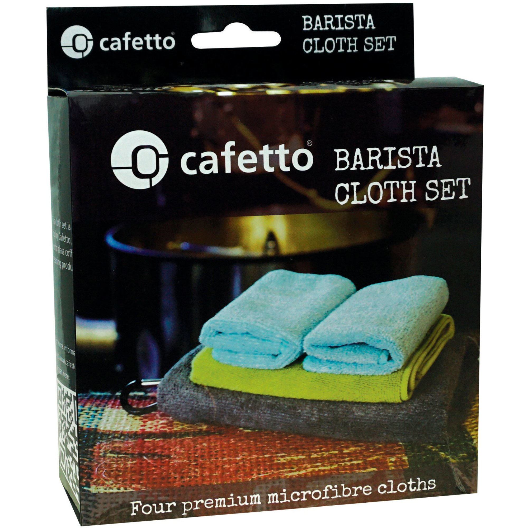 Barista Sæt Med 4 Specialklude fra Cafetto