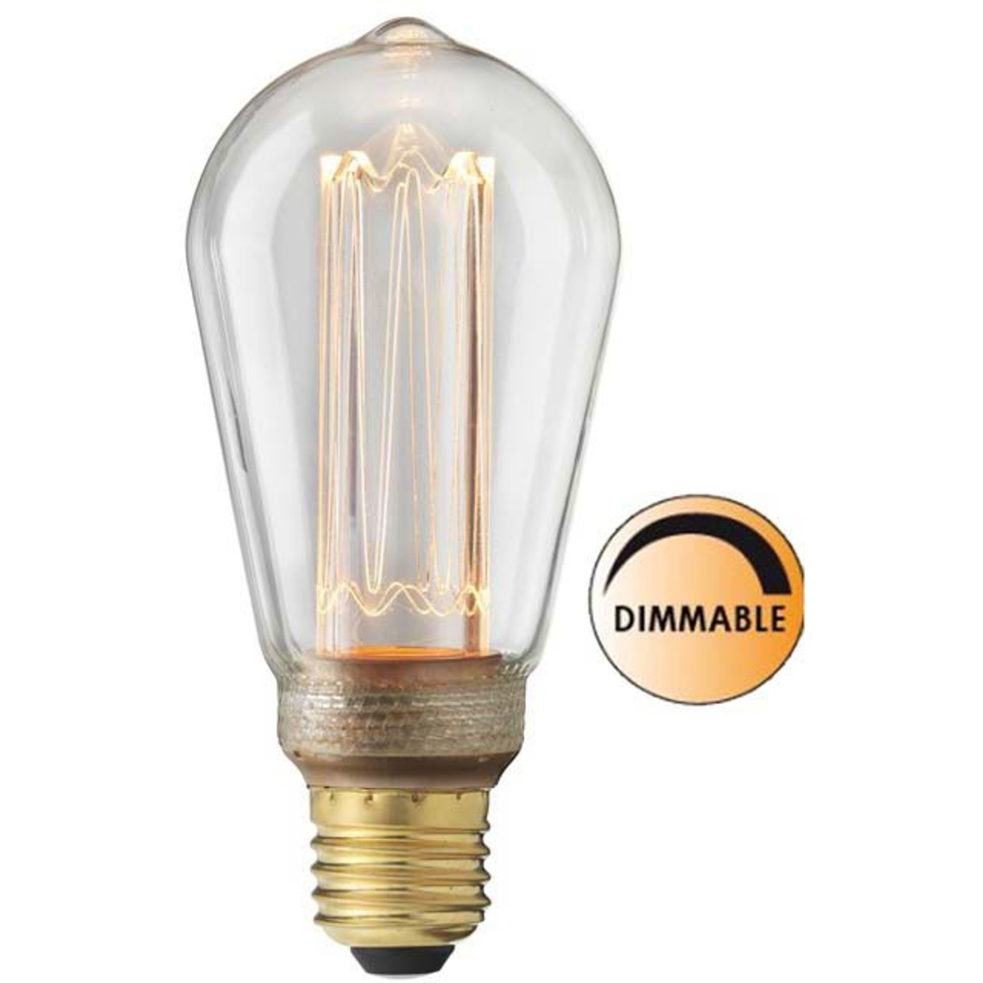 Led Pære 6,4 Cm. fra Globen Lighting