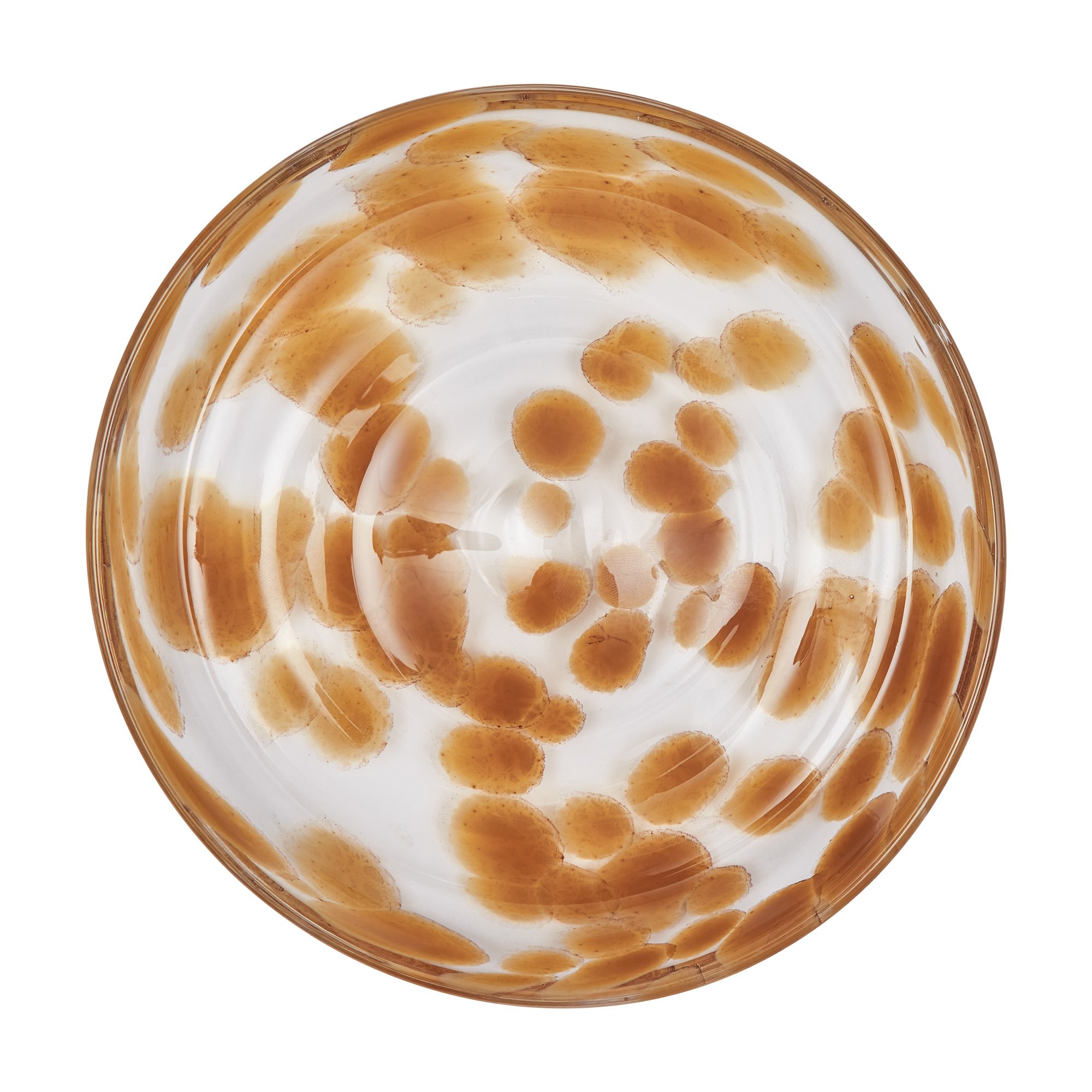 Jali Desserttallerken 16 Cm, Amber fra Oyoy Living Design