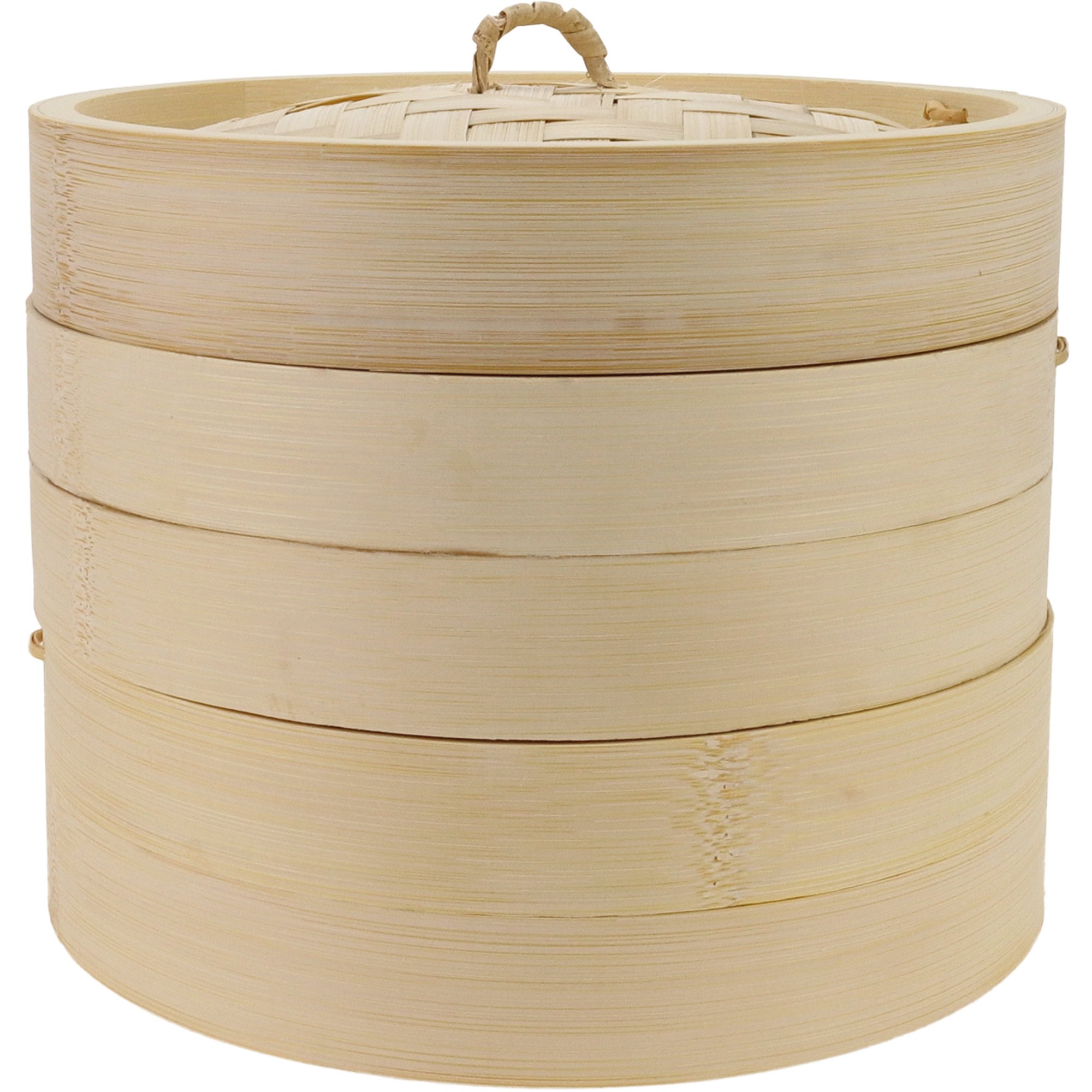 Dampkoger 2 Lag Med Låg, 20 Cm, Bambus fra Essentials
