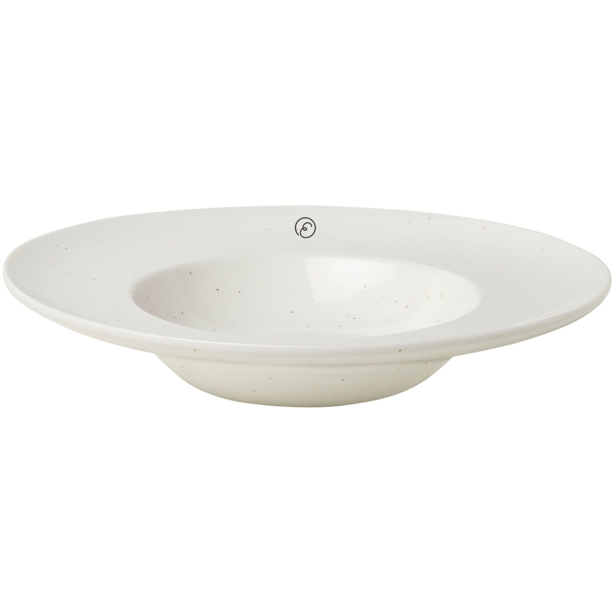 Dyb Tallerken 25 Cm, Vanilje fra Ernst