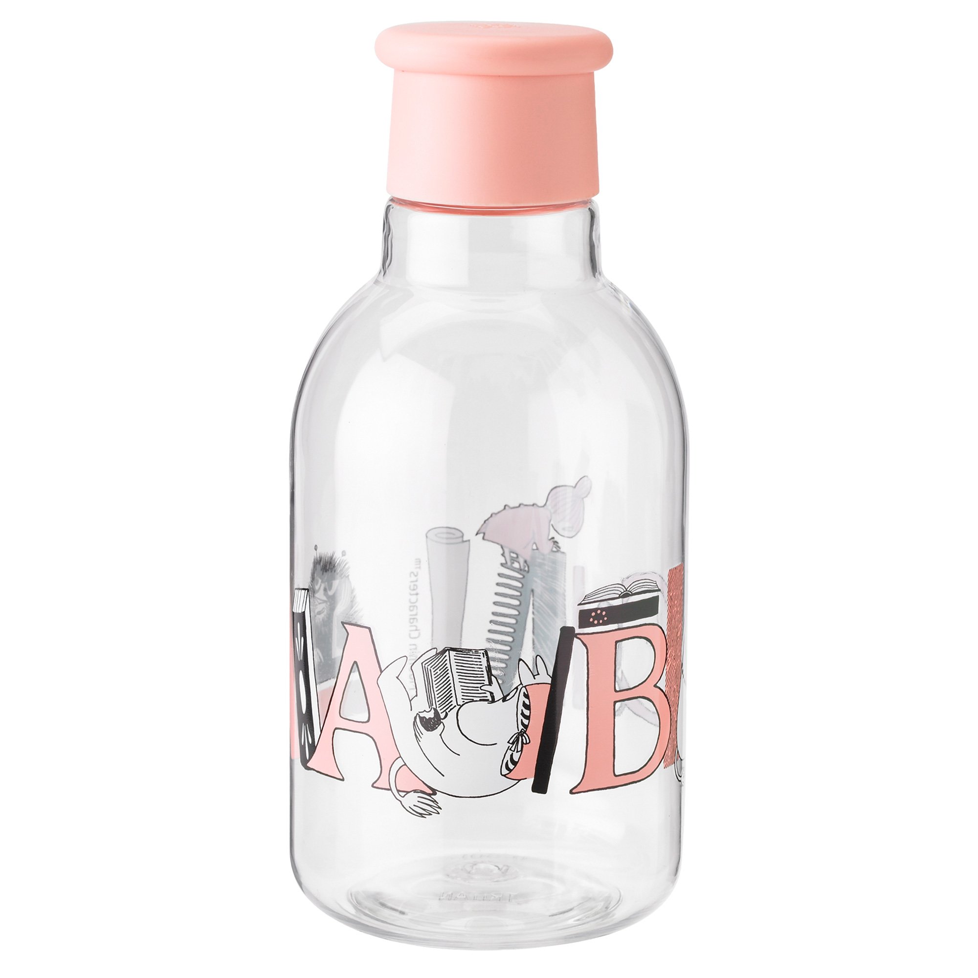 Drink It Mumi Vandflaske, 0,5 Liter, Salmon fra Stelton