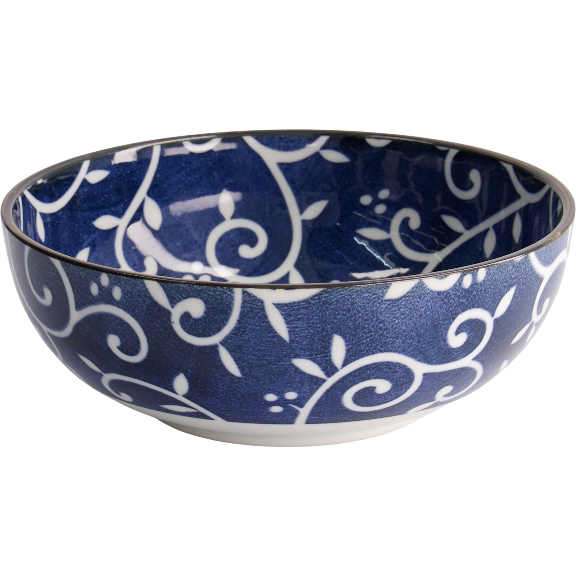 Blue Karakusa Skål ø20 Cm, Blå Hvid fra Tokyo Design Studio