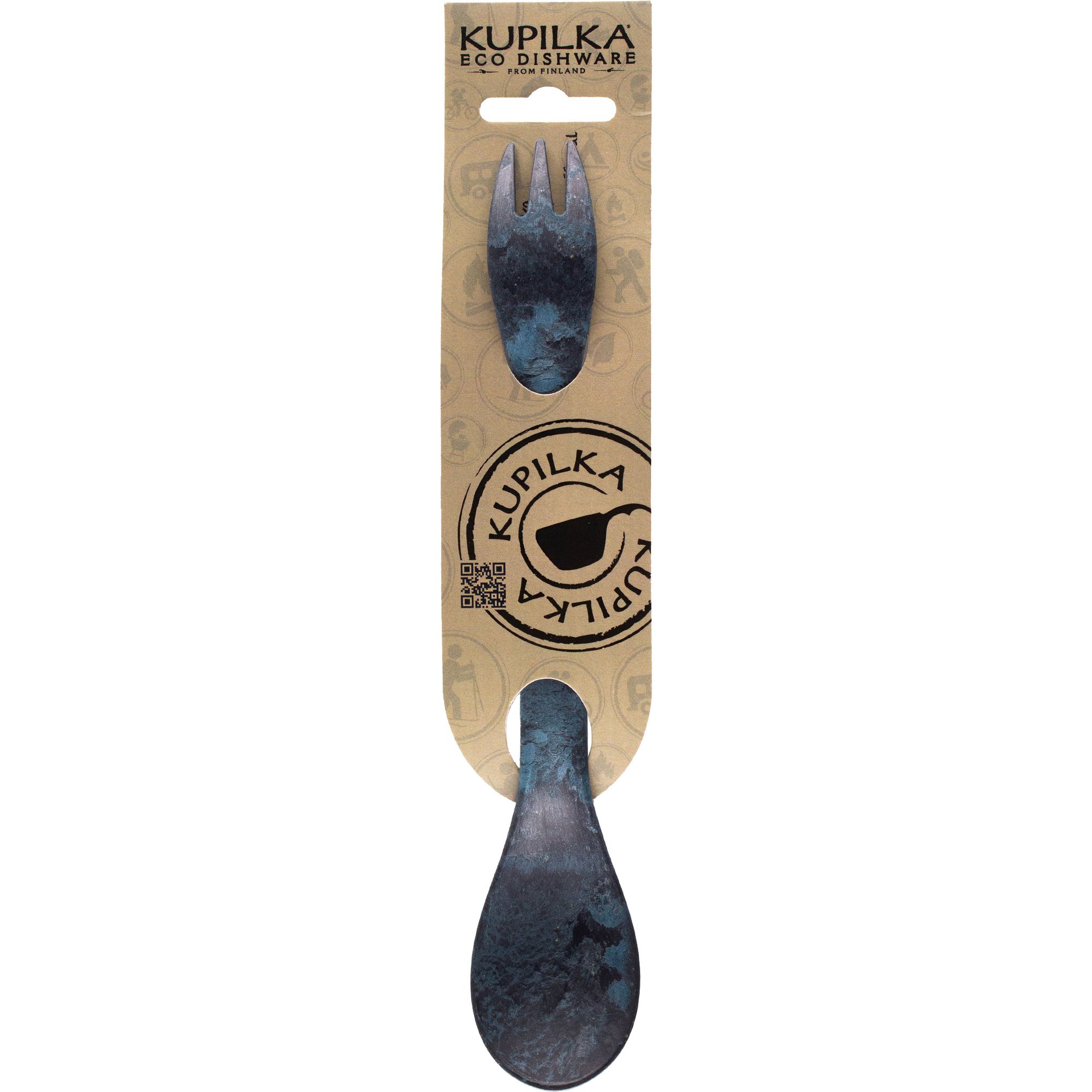 225 Spork, Blå fra Kupilka