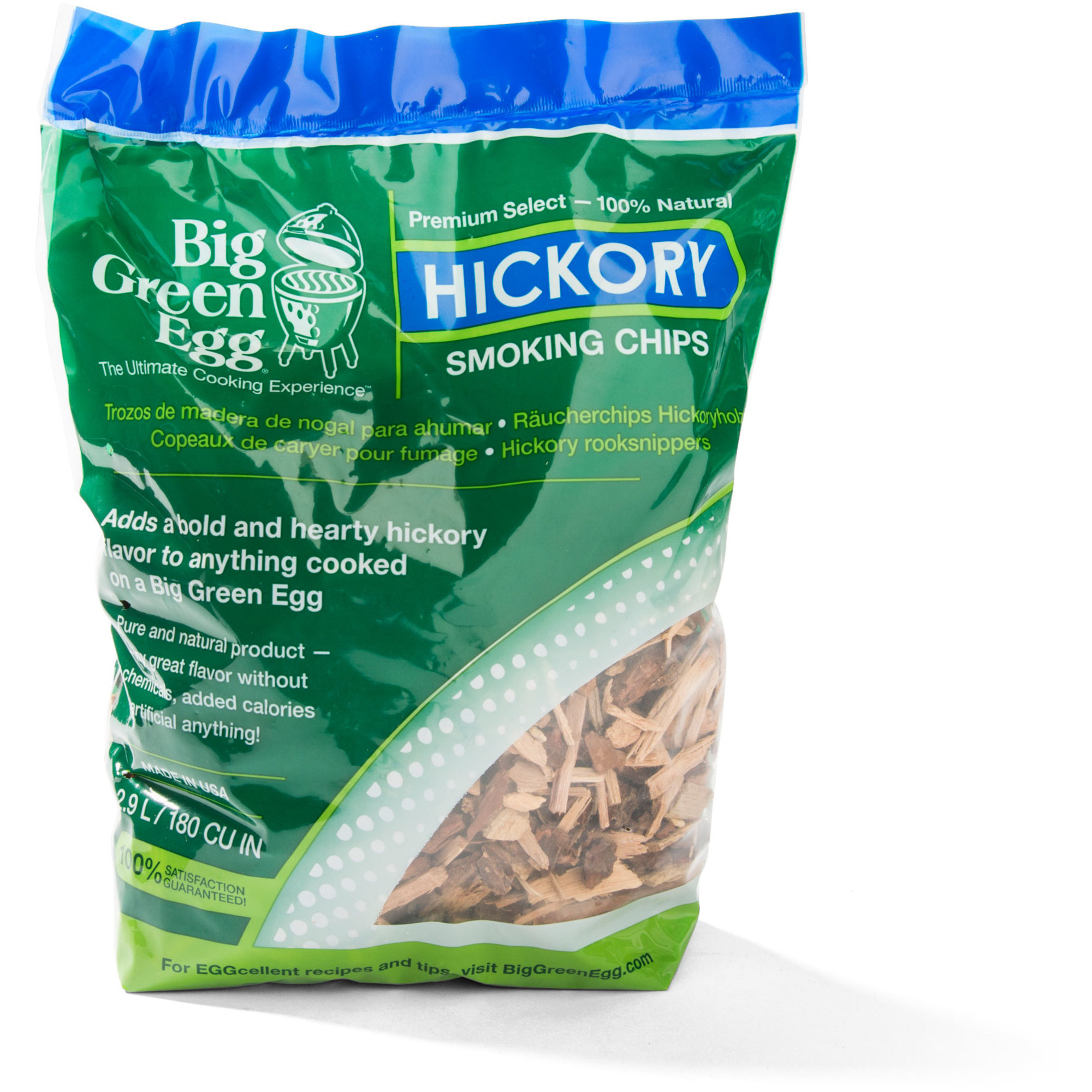 Rygeflis, Hickory fra Big Green Egg