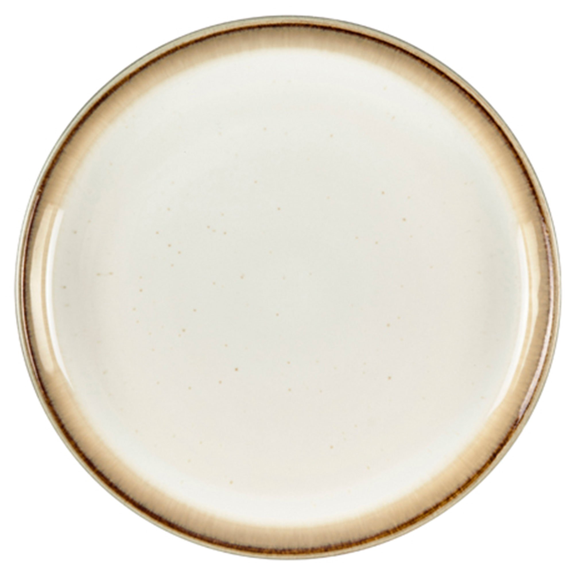 Gastro Tallerken ø17 Cm, Blank Flødehvid Grå fra Bitz