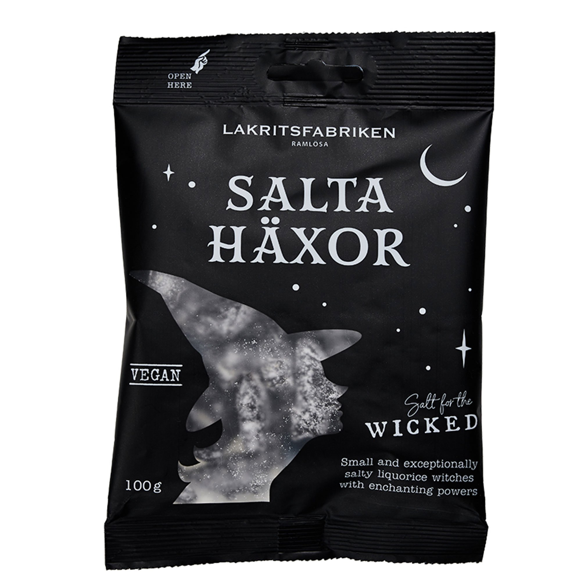 Salta Häxor 100 G fra Lakritsfabriken
