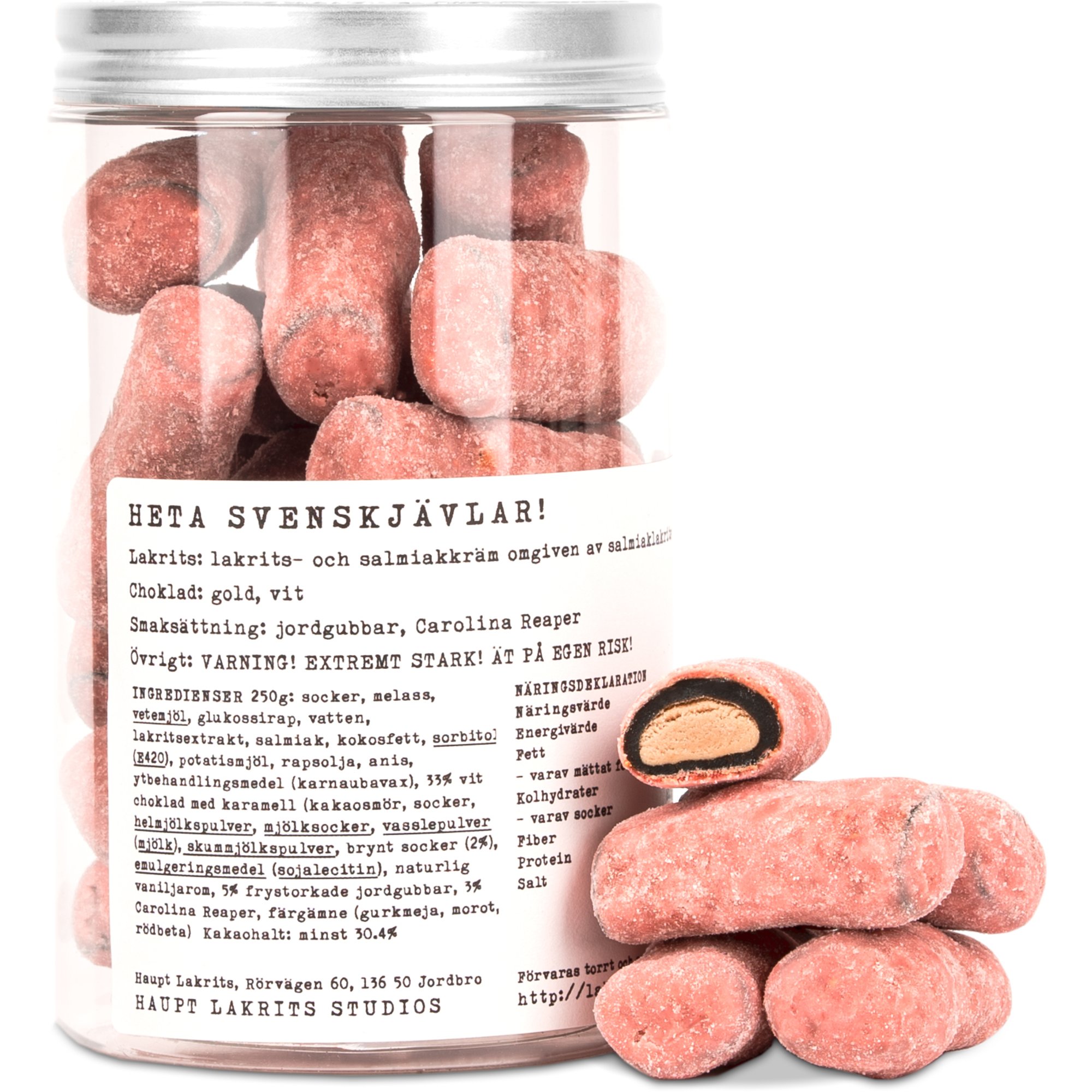 Heta Svenskjävlar!, 250 G fra Haupt Lakrits